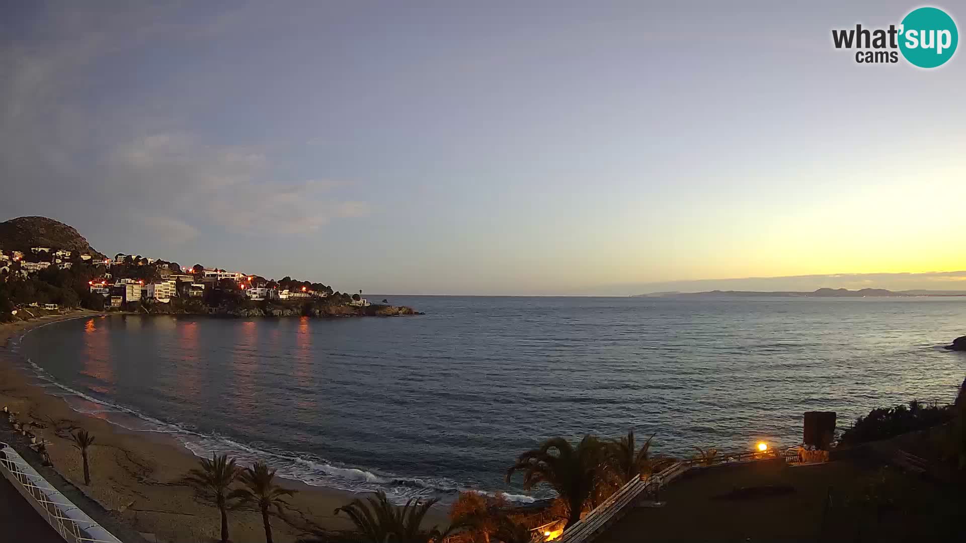 Plage de l’Almadrava Livecam Roses – Costa Brava – Espagne
