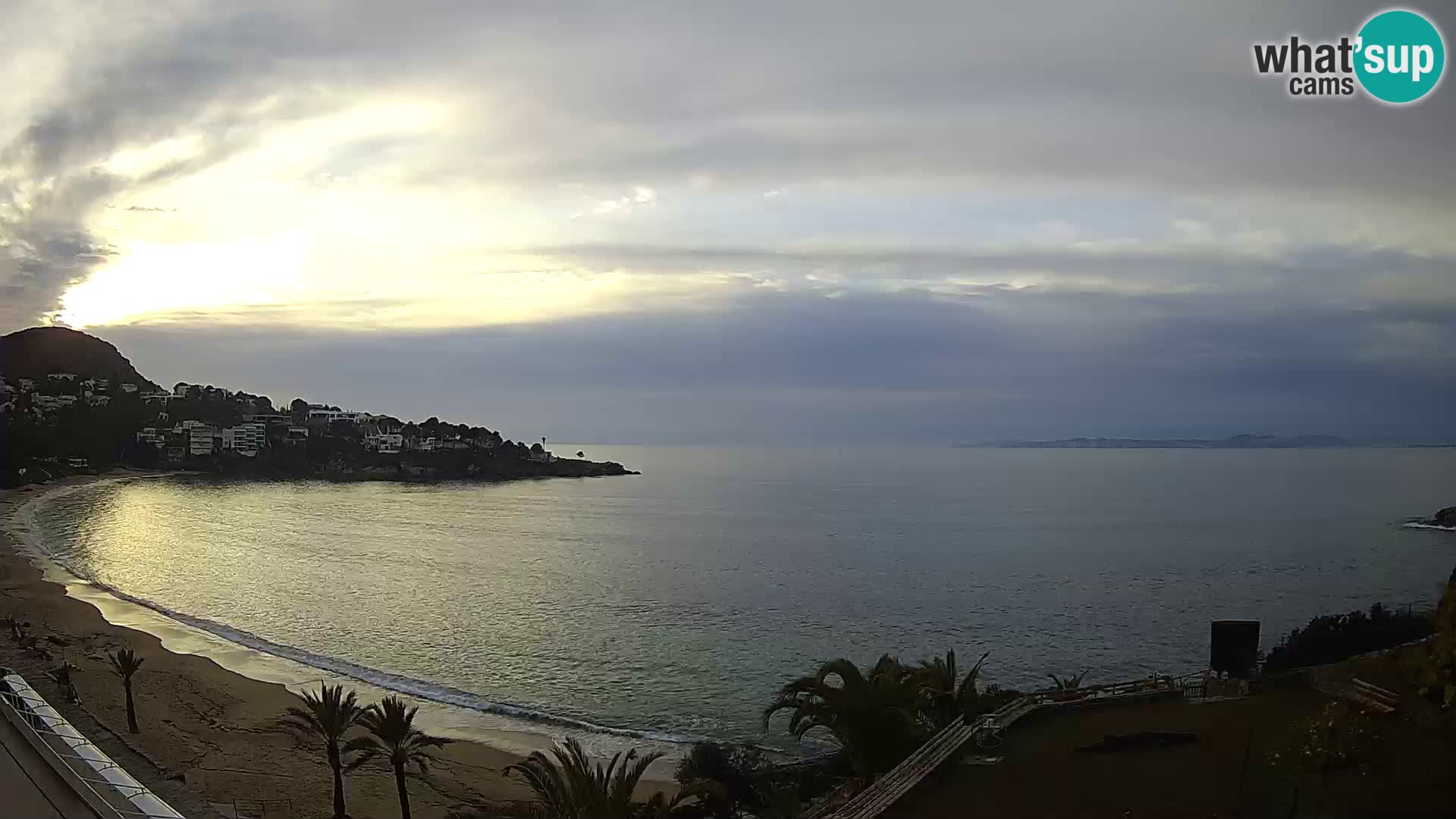Platja de l’Almadrava Spiaggia Live Webcam Roses – Costa Brava – Spagna