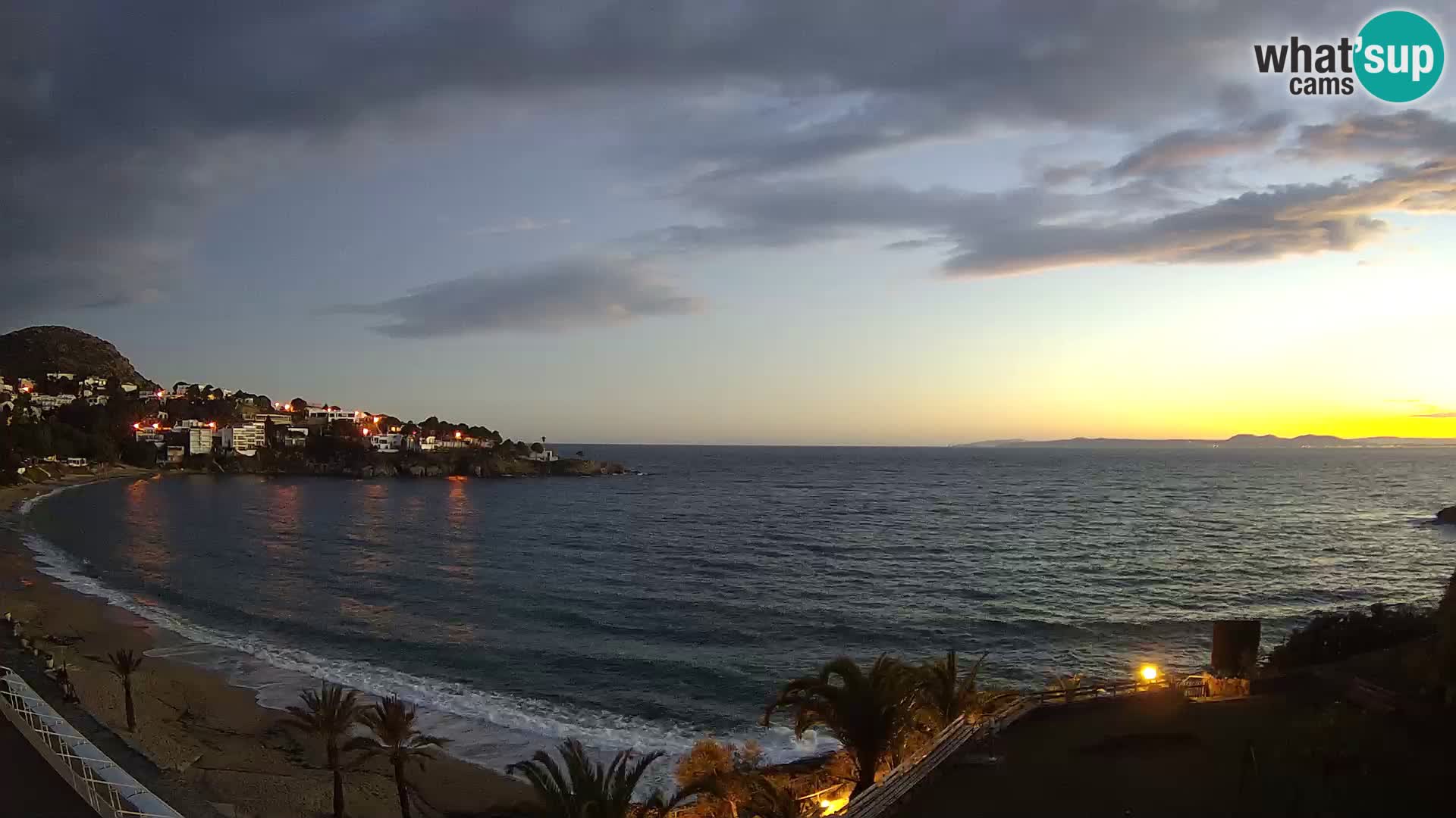 Platja de l’Almadrava Spiaggia Live Webcam Roses – Costa Brava – Spagna