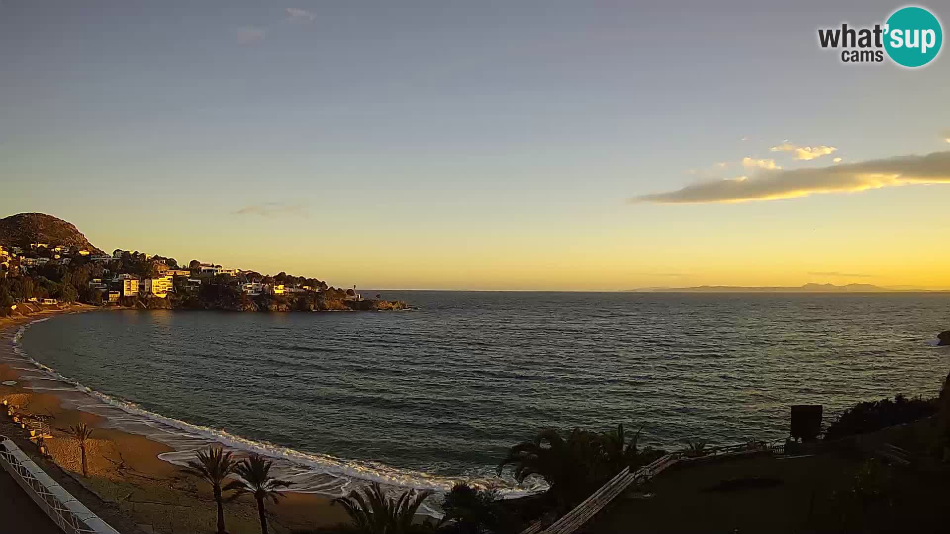 Plaža de l’Almadrava web kamera Roses – Costa Brava – Španjolska