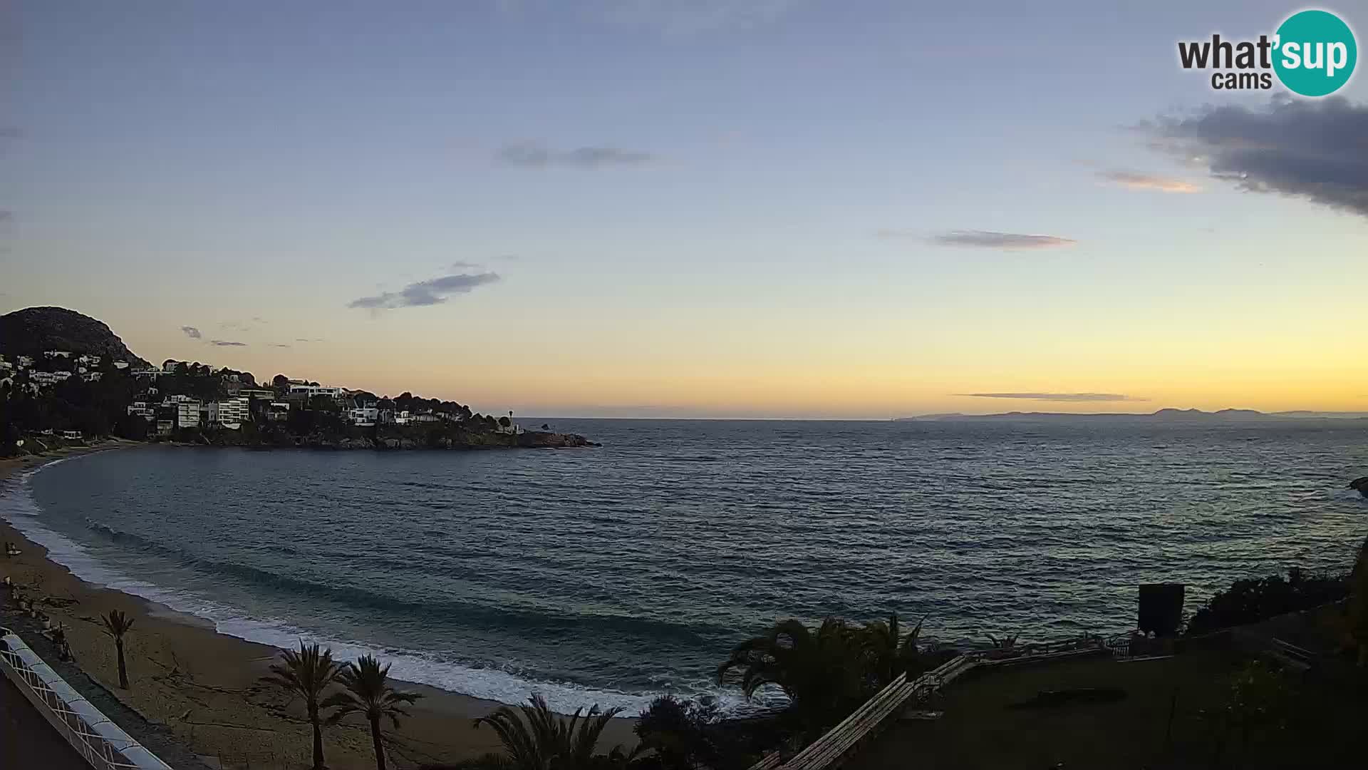 Platja de l’Almadrava Spiaggia Live Webcam Roses – Costa Brava – Spagna
