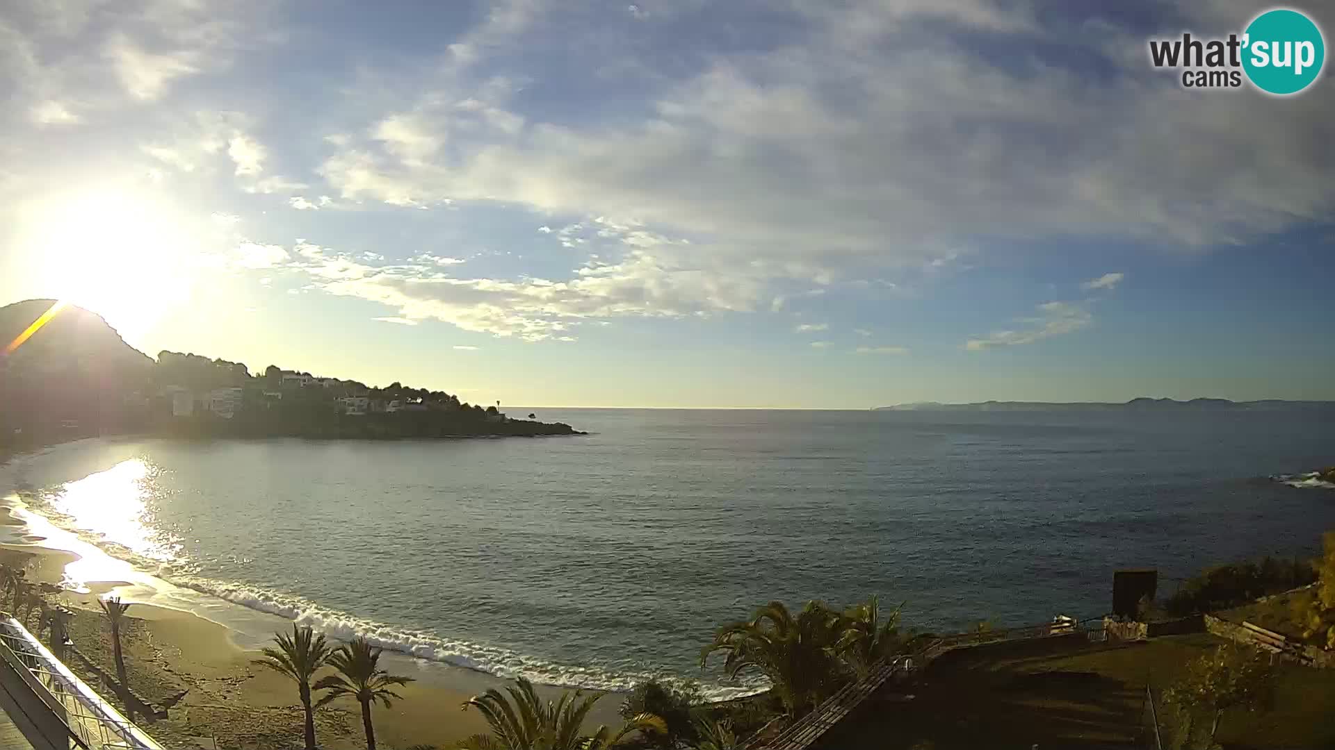 Platja de l’Almadrava Strand Webcam Roses – Costa Brava – Spanien