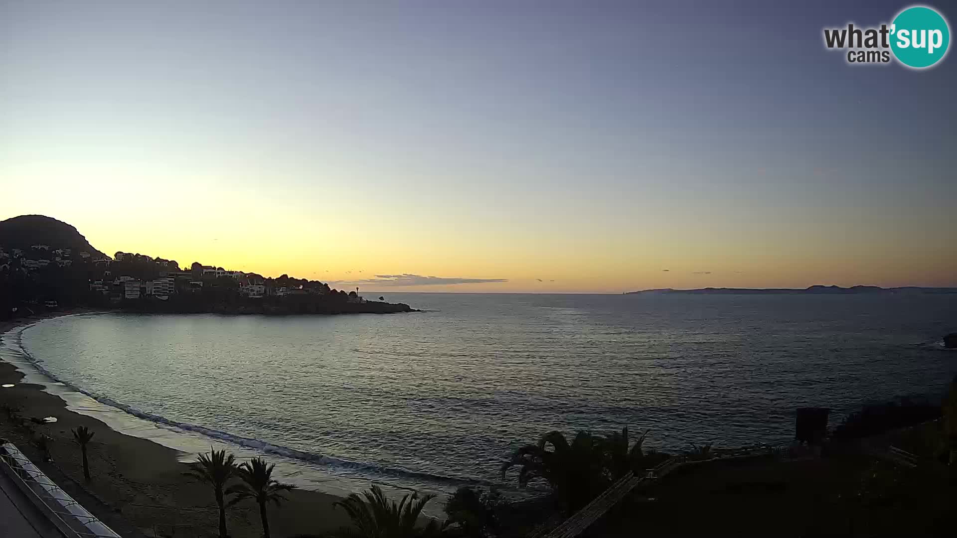 Platja de l’Almadrava Strand Webcam Roses – Costa Brava – Spanien