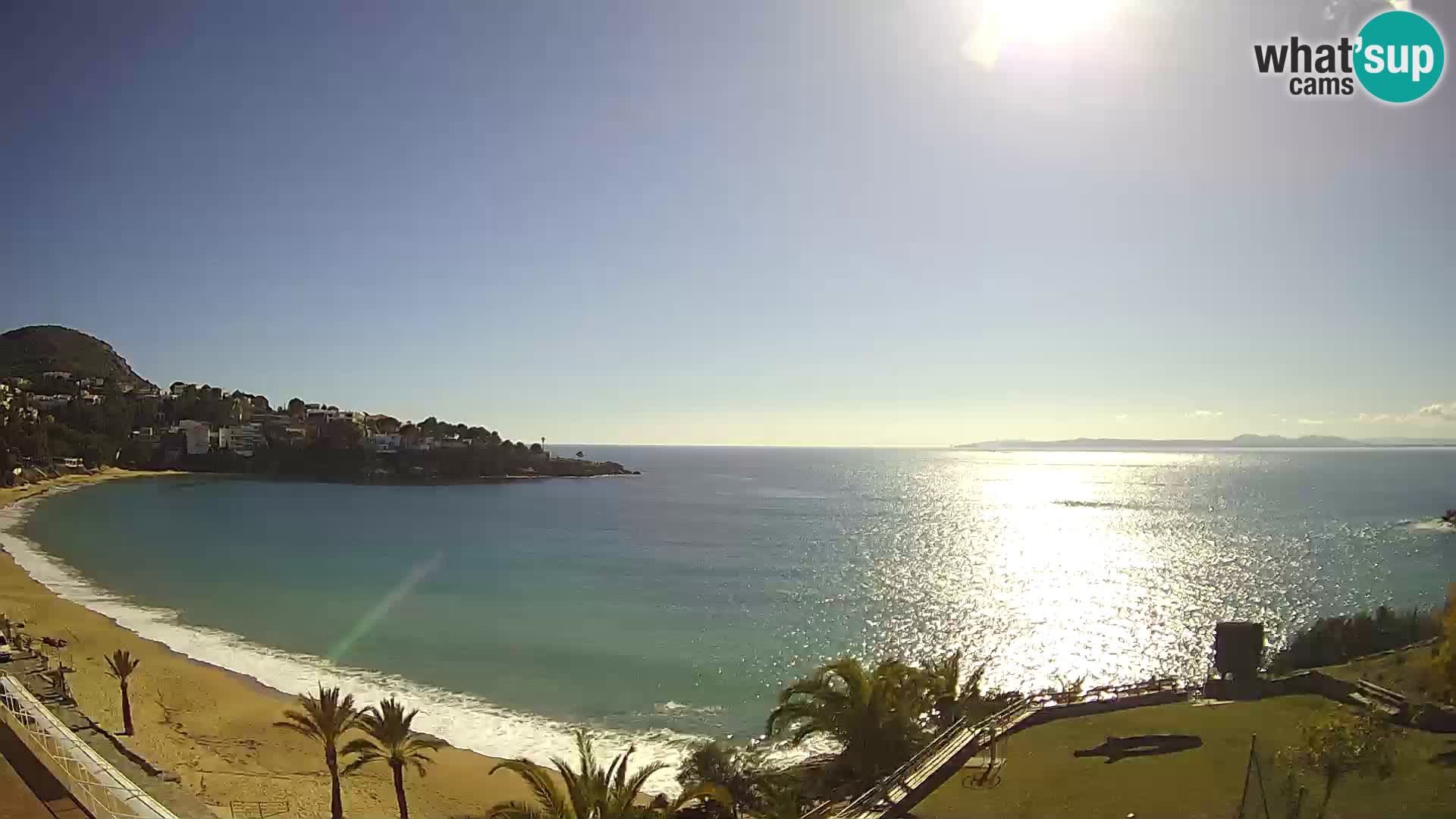 Platja de l’Almadrava Spiaggia Live Webcam Roses – Costa Brava – Spagna
