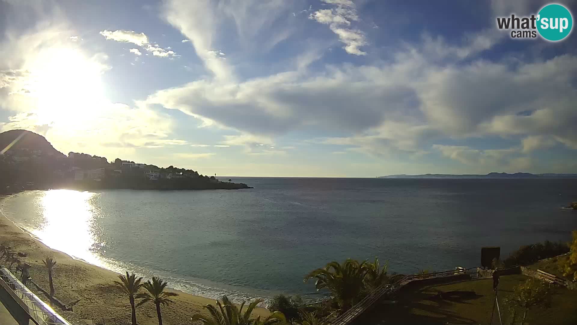 Platja de l’Almadrava Strand Webcam Roses – Costa Brava – Spanien