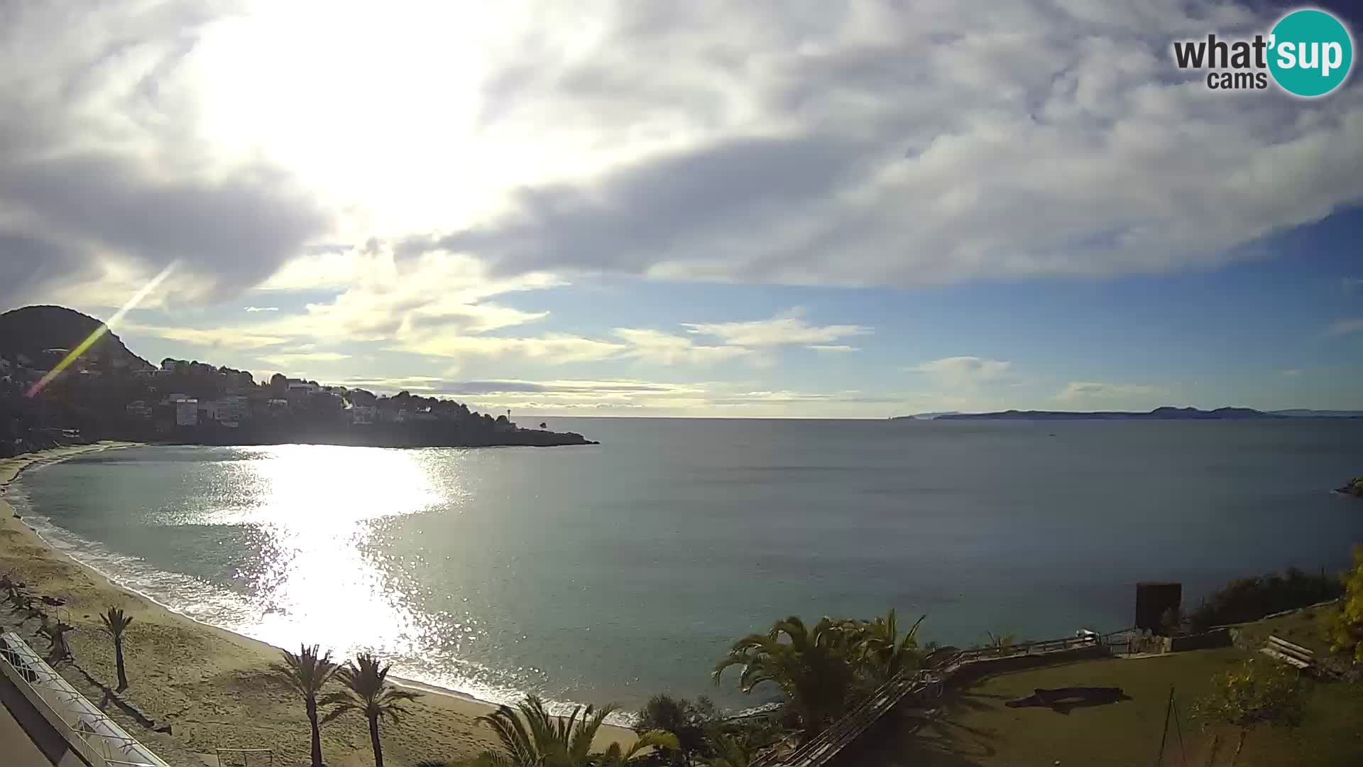 Platja de l’Almadrava Spiaggia Live Webcam Roses – Costa Brava – Spagna