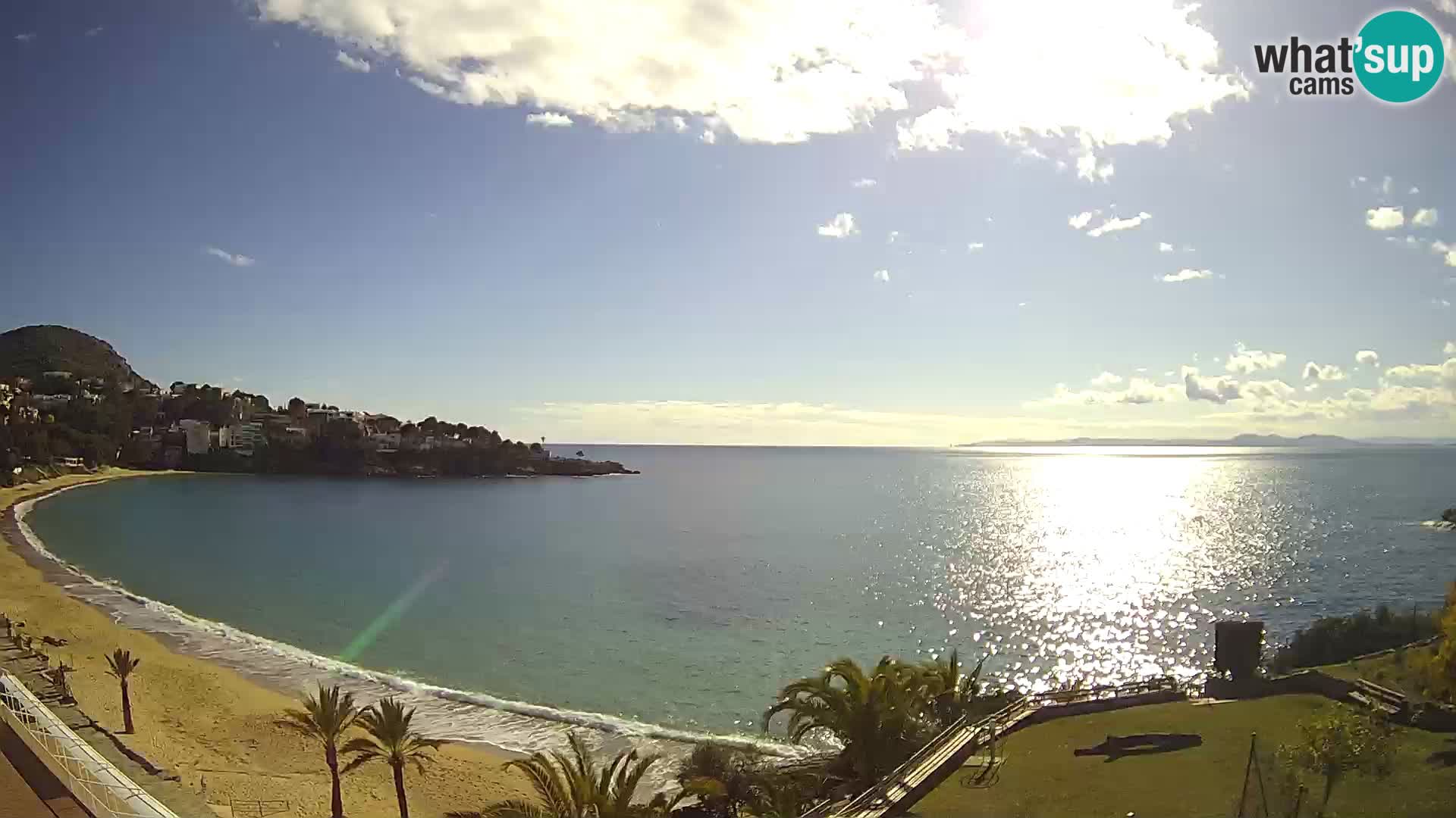 Platja de l’Almadrava Spiaggia Live Webcam Roses – Costa Brava – Spagna