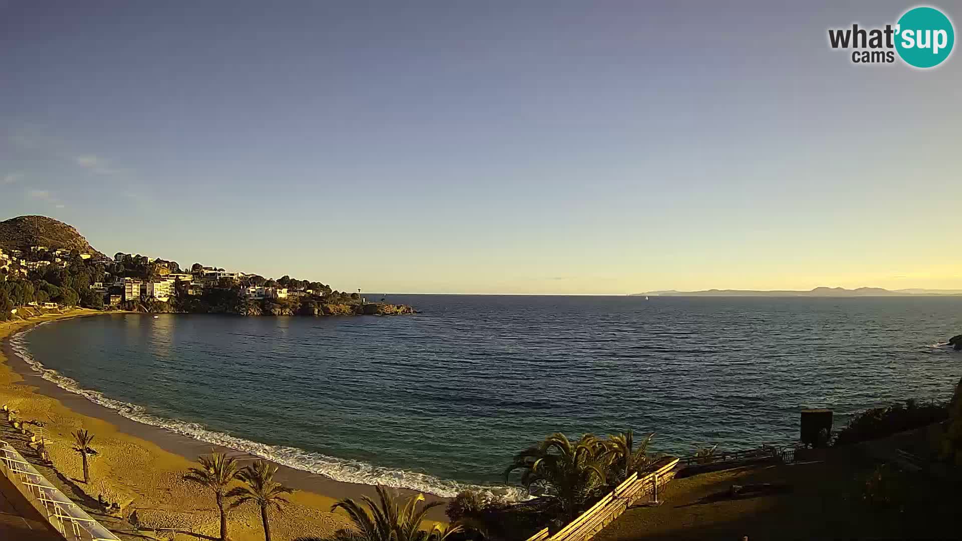 Plaža de l’Almadrava web kamera Roses – Costa Brava – Španjolska