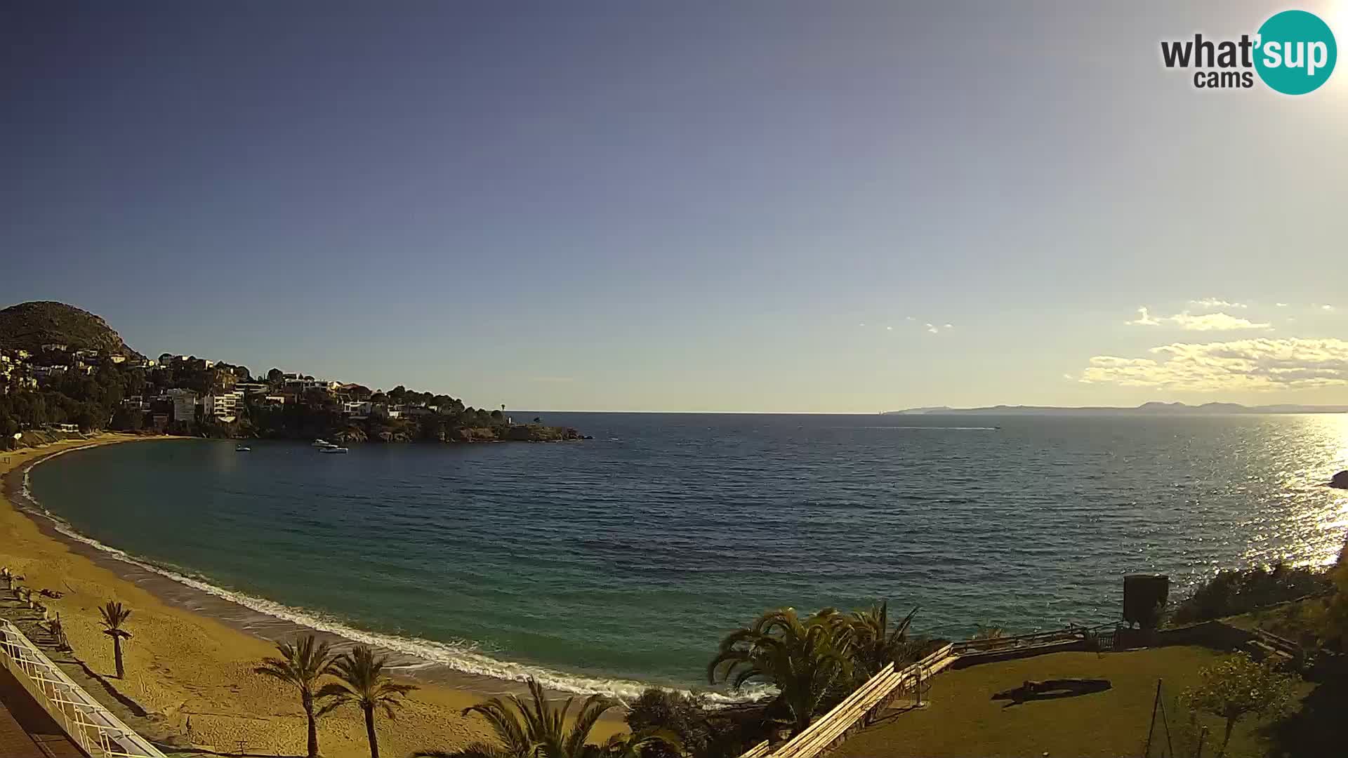 Plaža de l’Almadrava web kamera Roses – Costa Brava – Španjolska