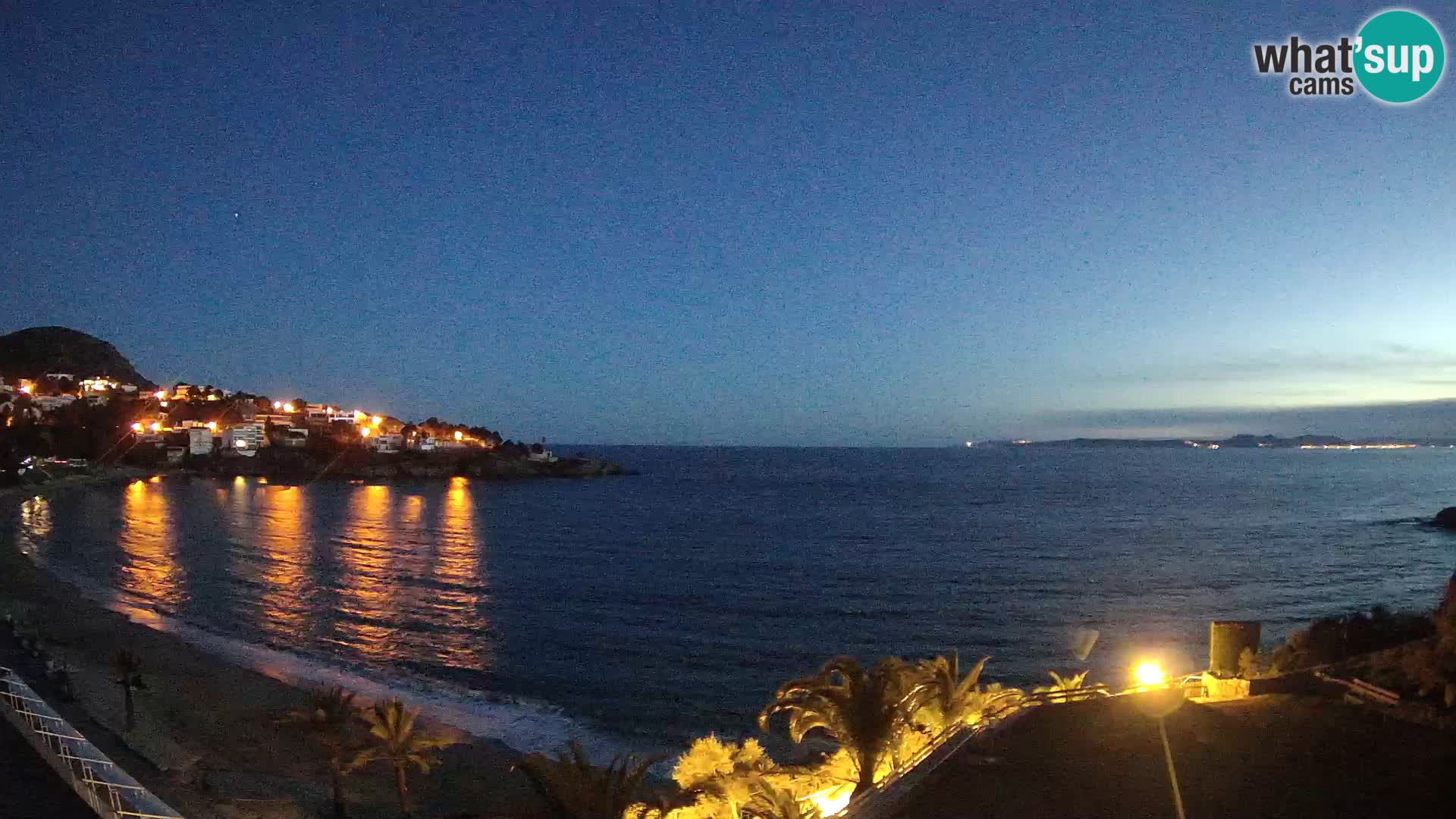 Plage de l’Almadrava Livecam Roses – Costa Brava – Espagne