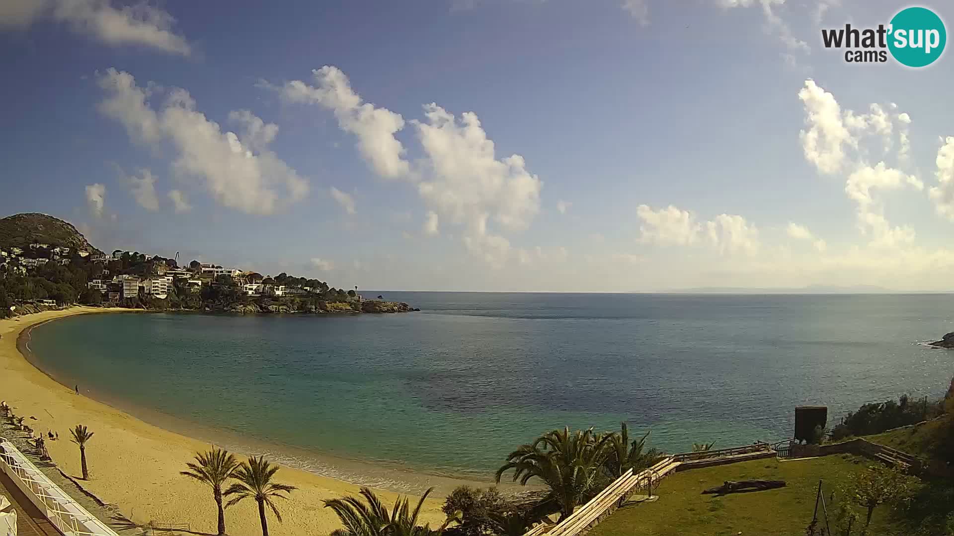 Platja de l’Almadrava Spiaggia Live Webcam Roses – Costa Brava – Spagna