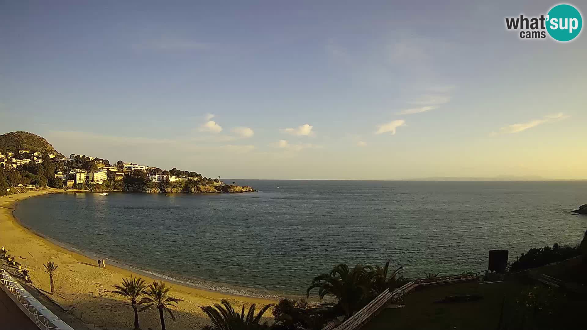 Plaža de l’Almadrava Spletna kamera Roses – Costa Brava – Španija