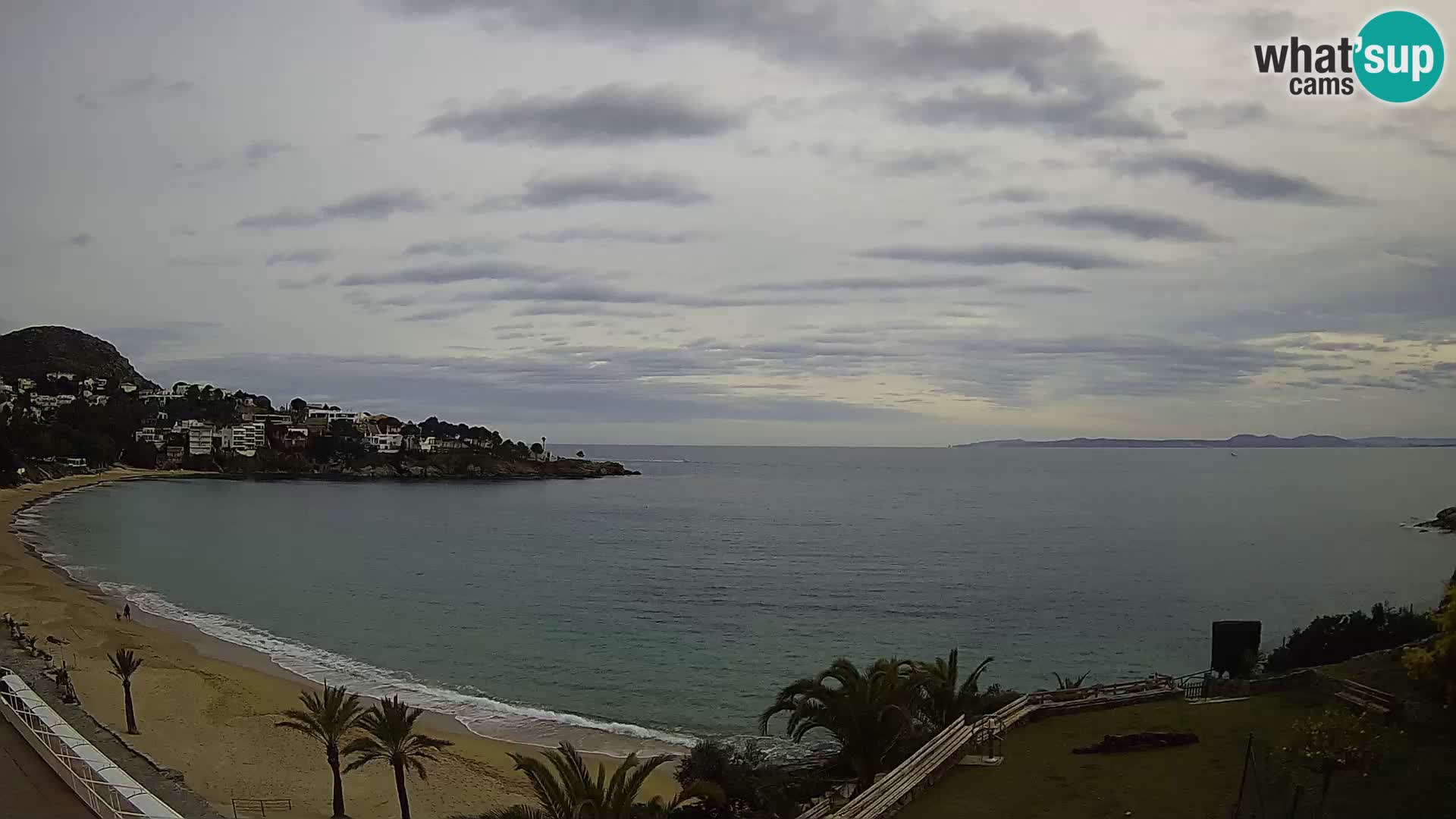 Platja de l’Almadrava Strand Webcam Roses – Costa Brava – Spanien