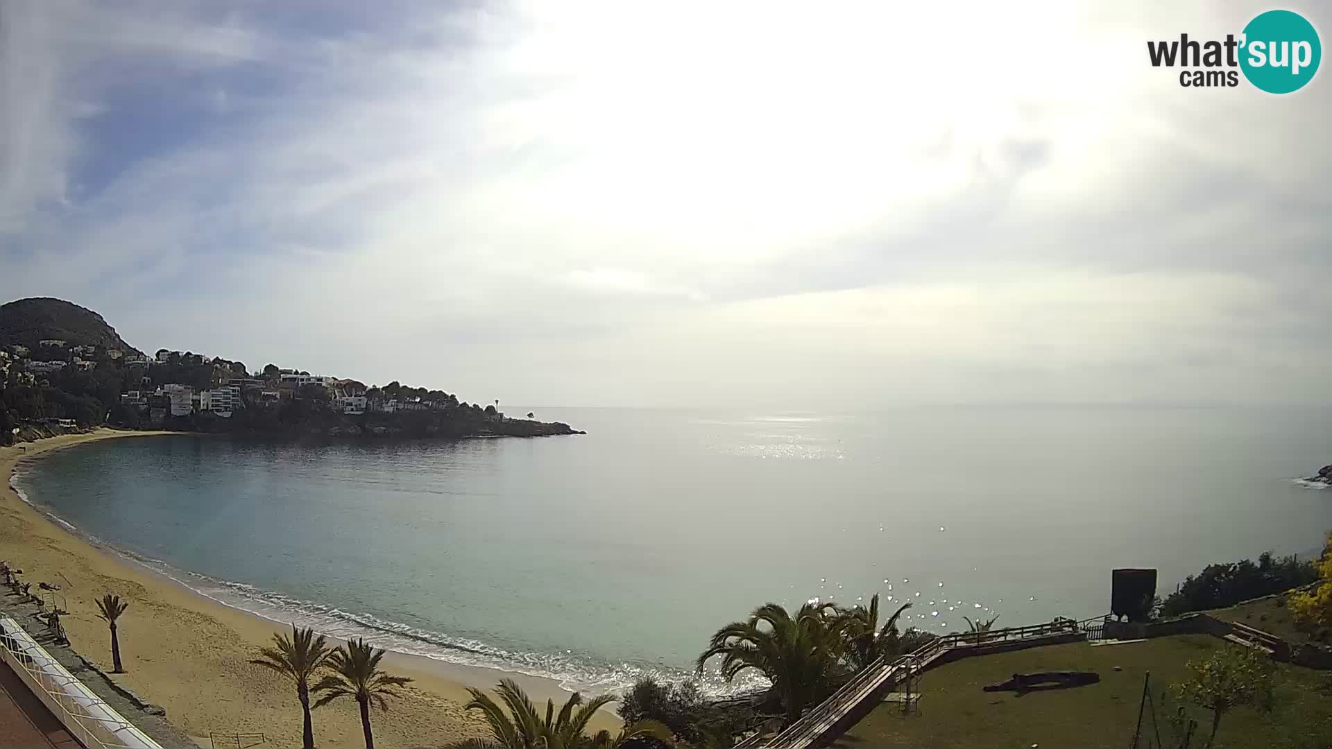 Plaža de l’Almadrava web kamera Roses – Costa Brava – Španjolska