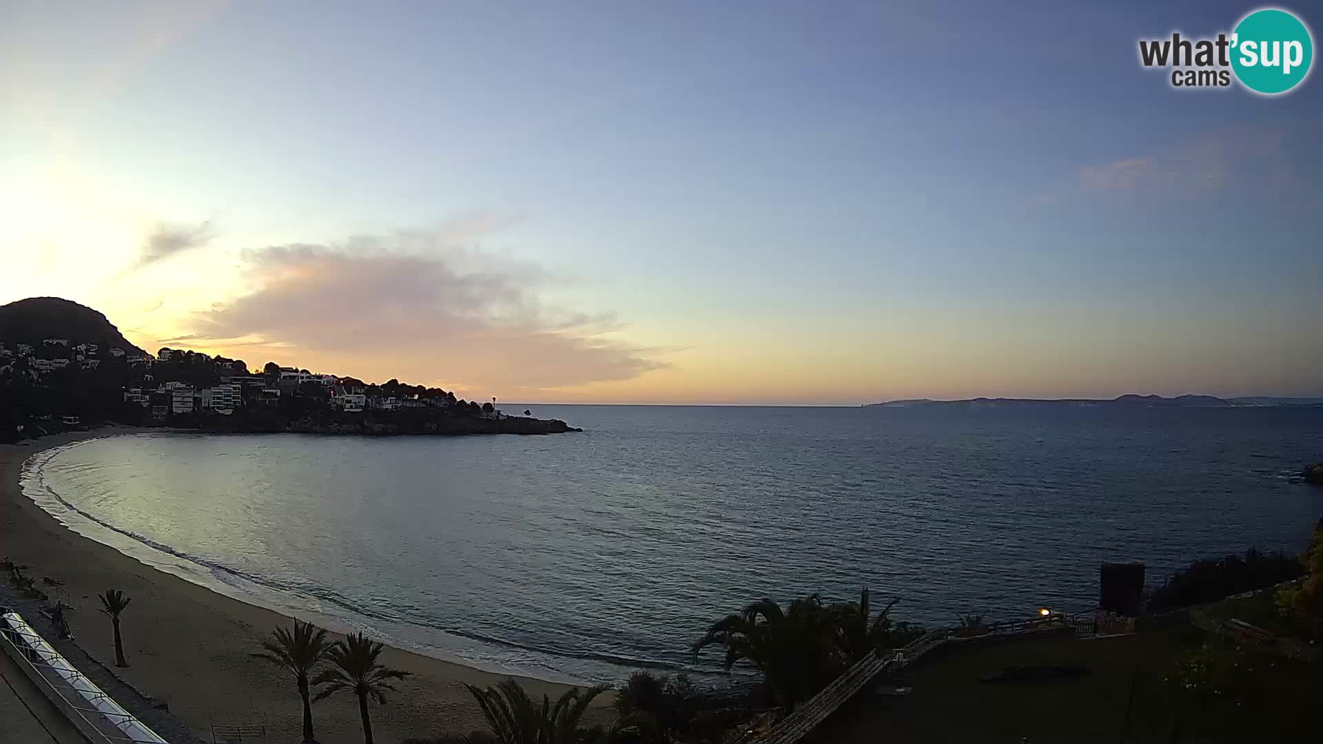 Platja de l’Almadrava Spiaggia Live Webcam Roses – Costa Brava – Spagna