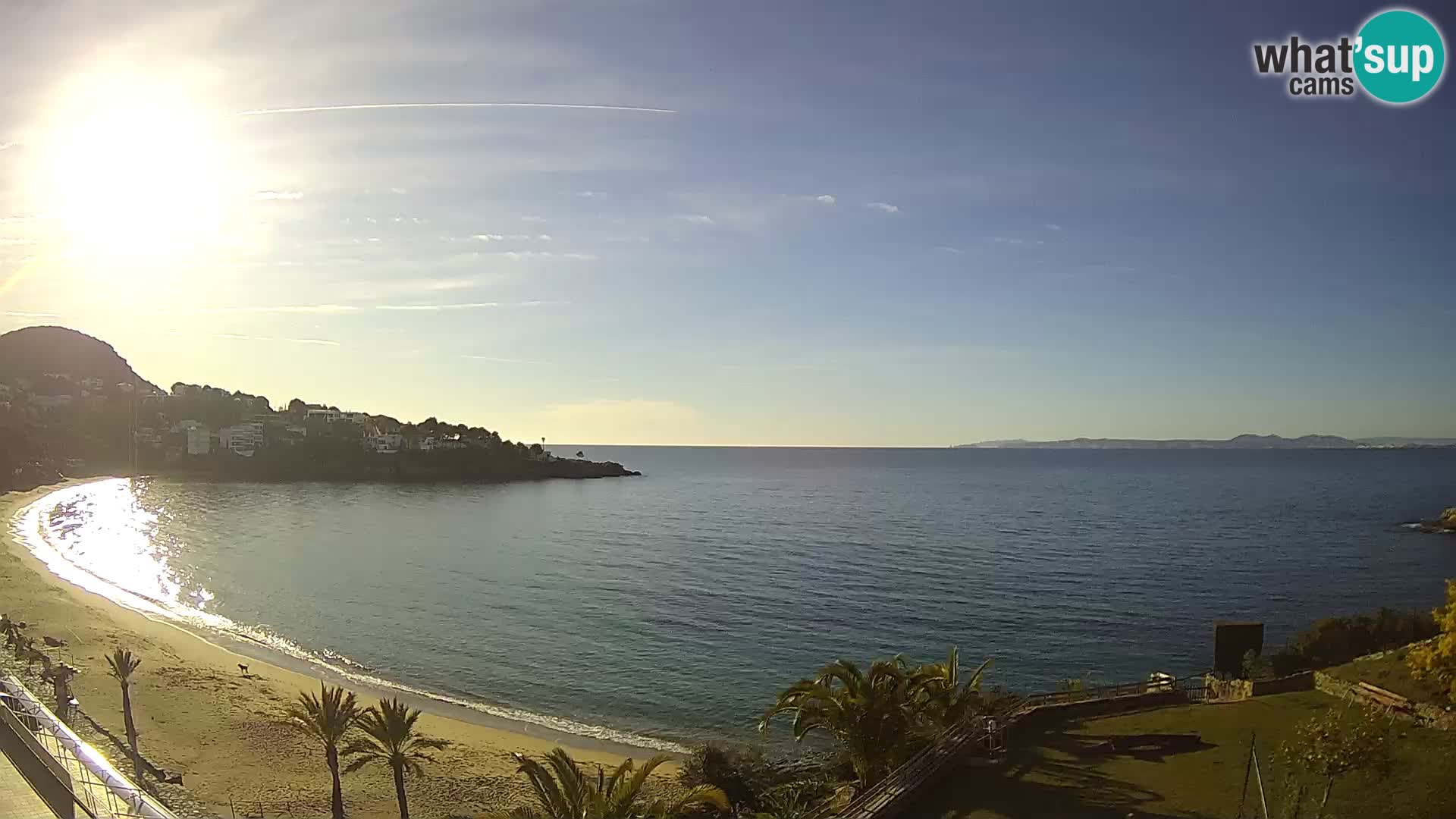 Platja de l’Almadrava Spiaggia Live Webcam Roses – Costa Brava – Spagna