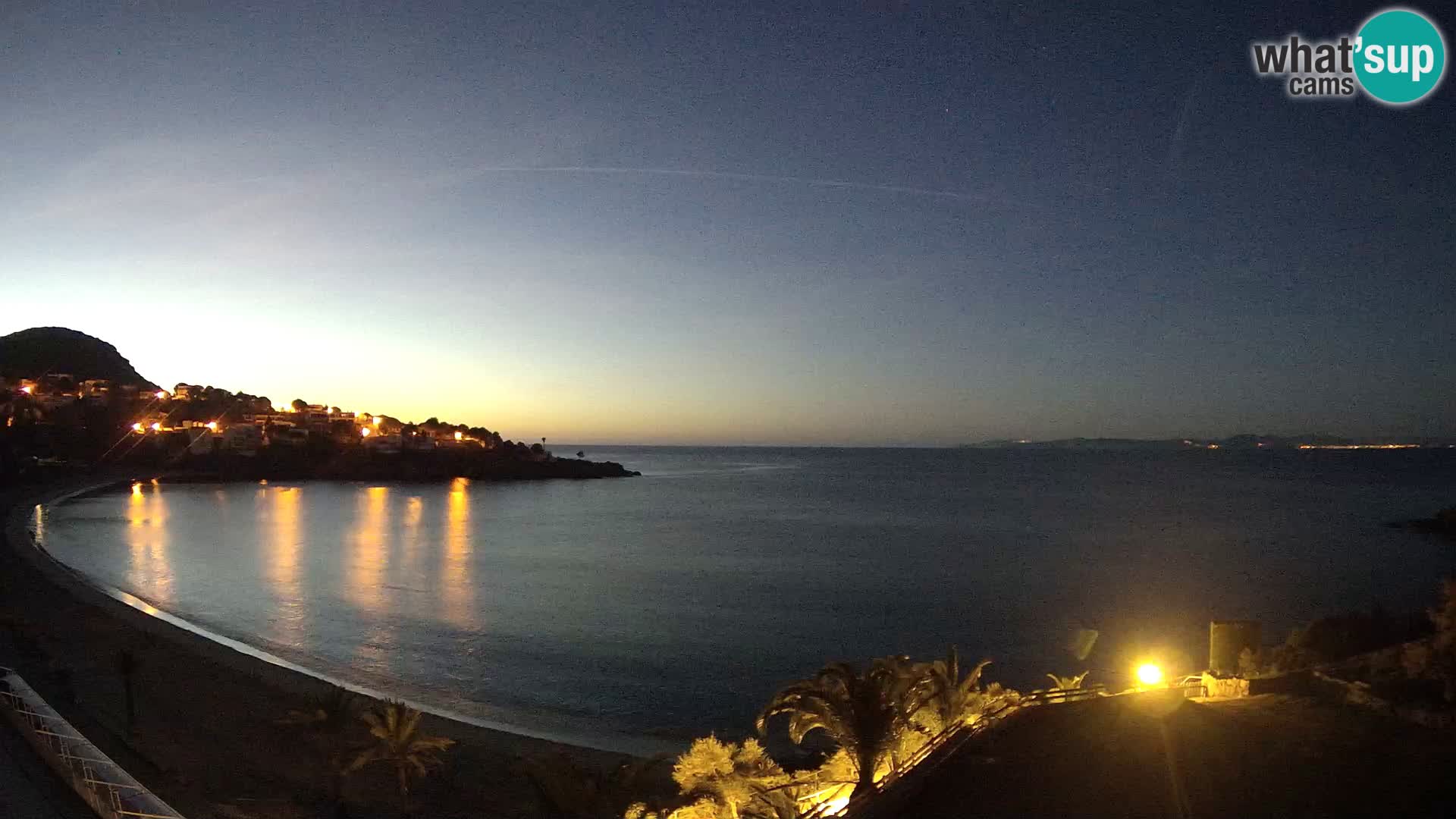 Plage de l&rsquo;Almadrava Livecam Roses – Costa Brava – Espagne