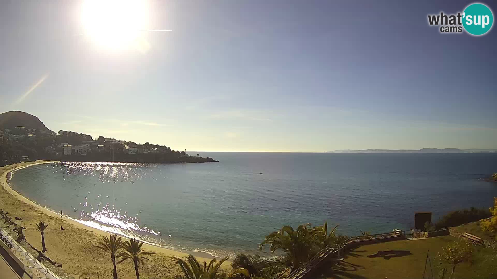 Plage de l&rsquo;Almadrava Livecam Roses – Costa Brava – Espagne