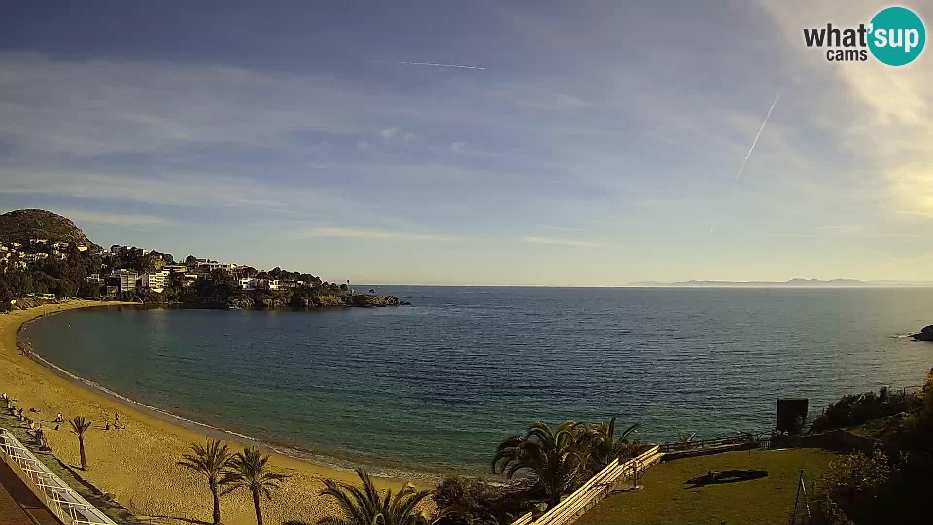 Playa de l’Almadrava camera en vivo Roses – Costa Brava – Espana