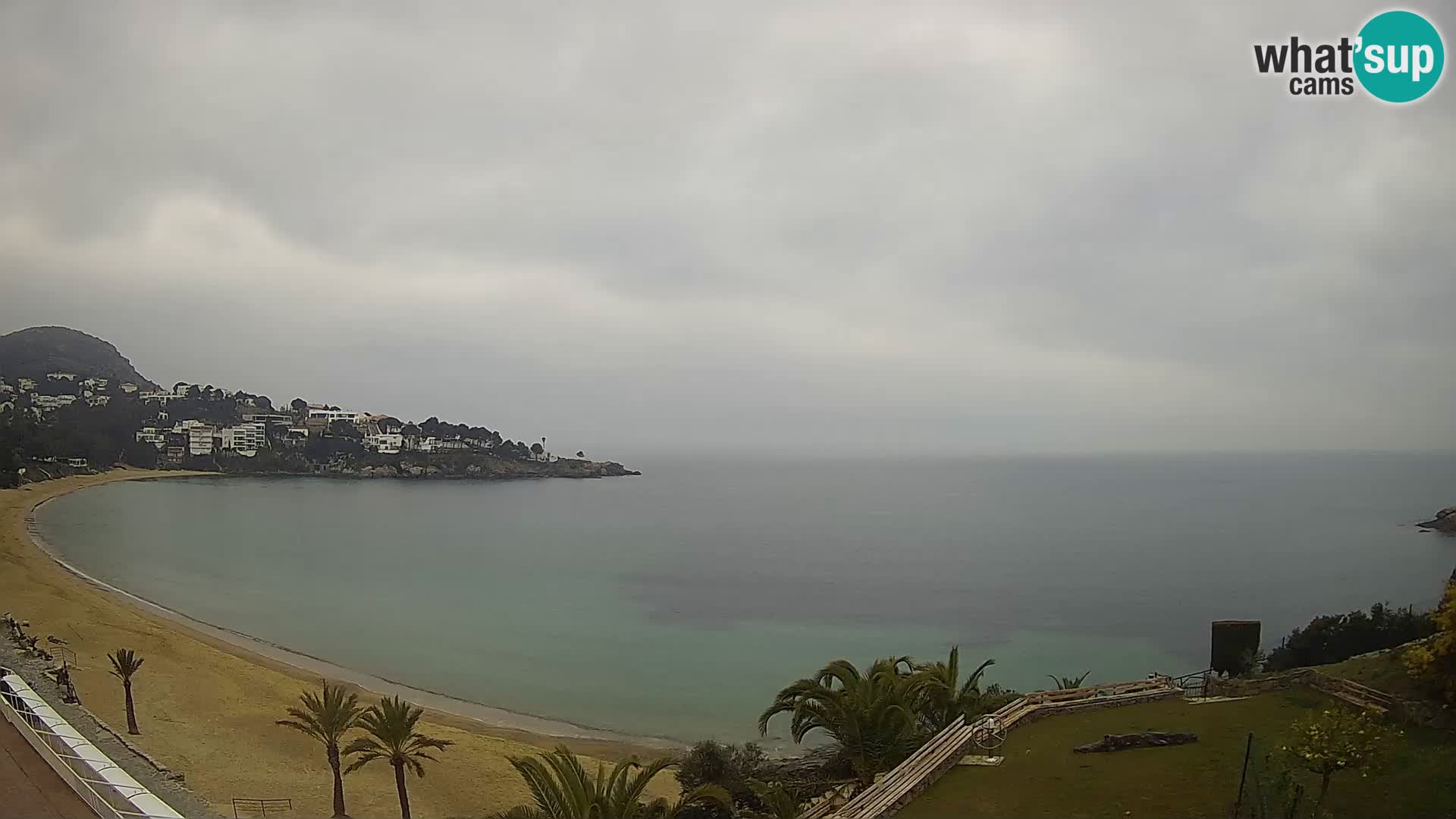 Platja de l’Almadrava Spiaggia Live Webcam Roses – Costa Brava – Spagna