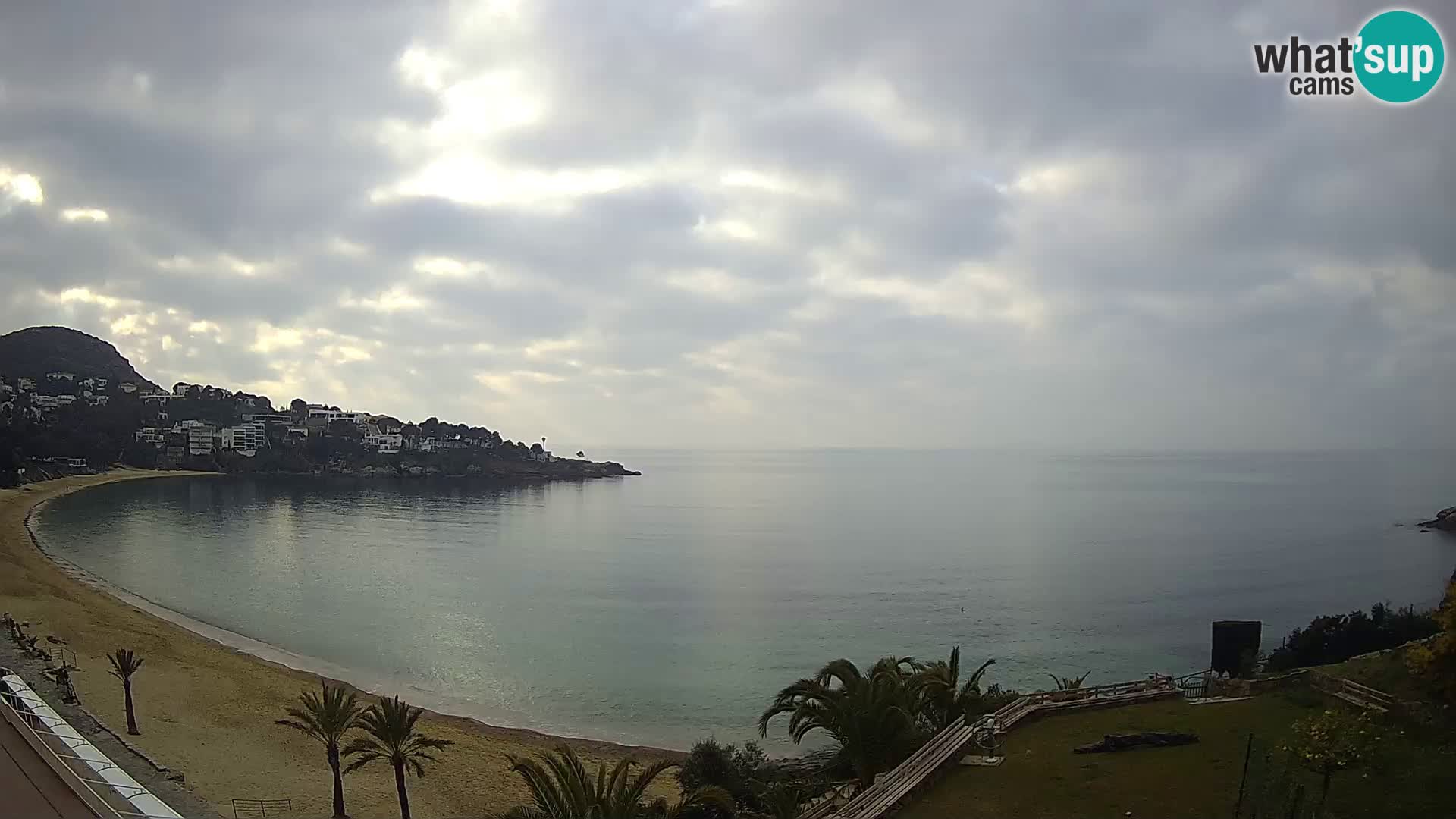 Plage de l’Almadrava Livecam Roses – Costa Brava – Espagne