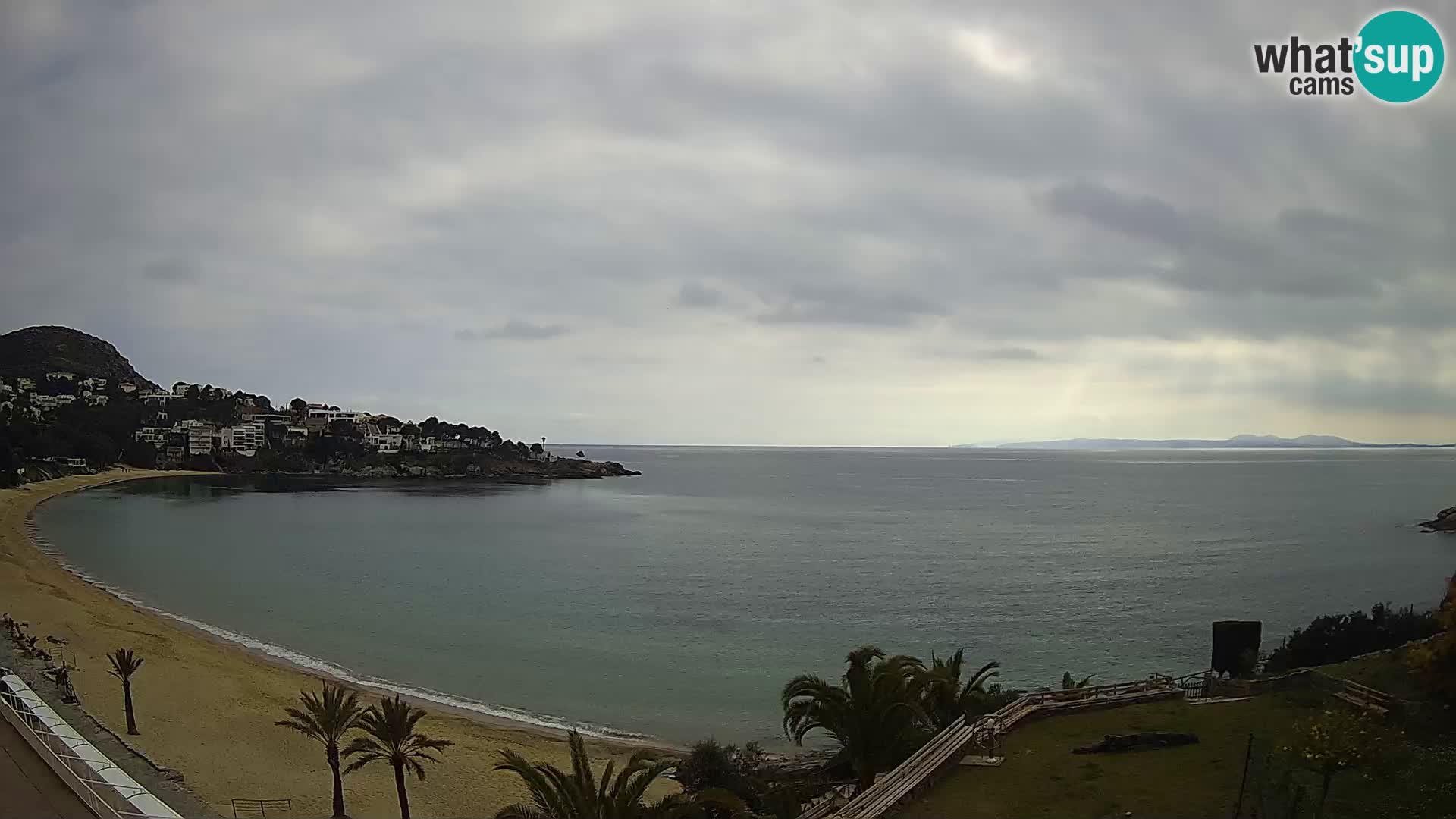 Plaža de l’Almadrava web kamera Roses – Costa Brava – Španjolska