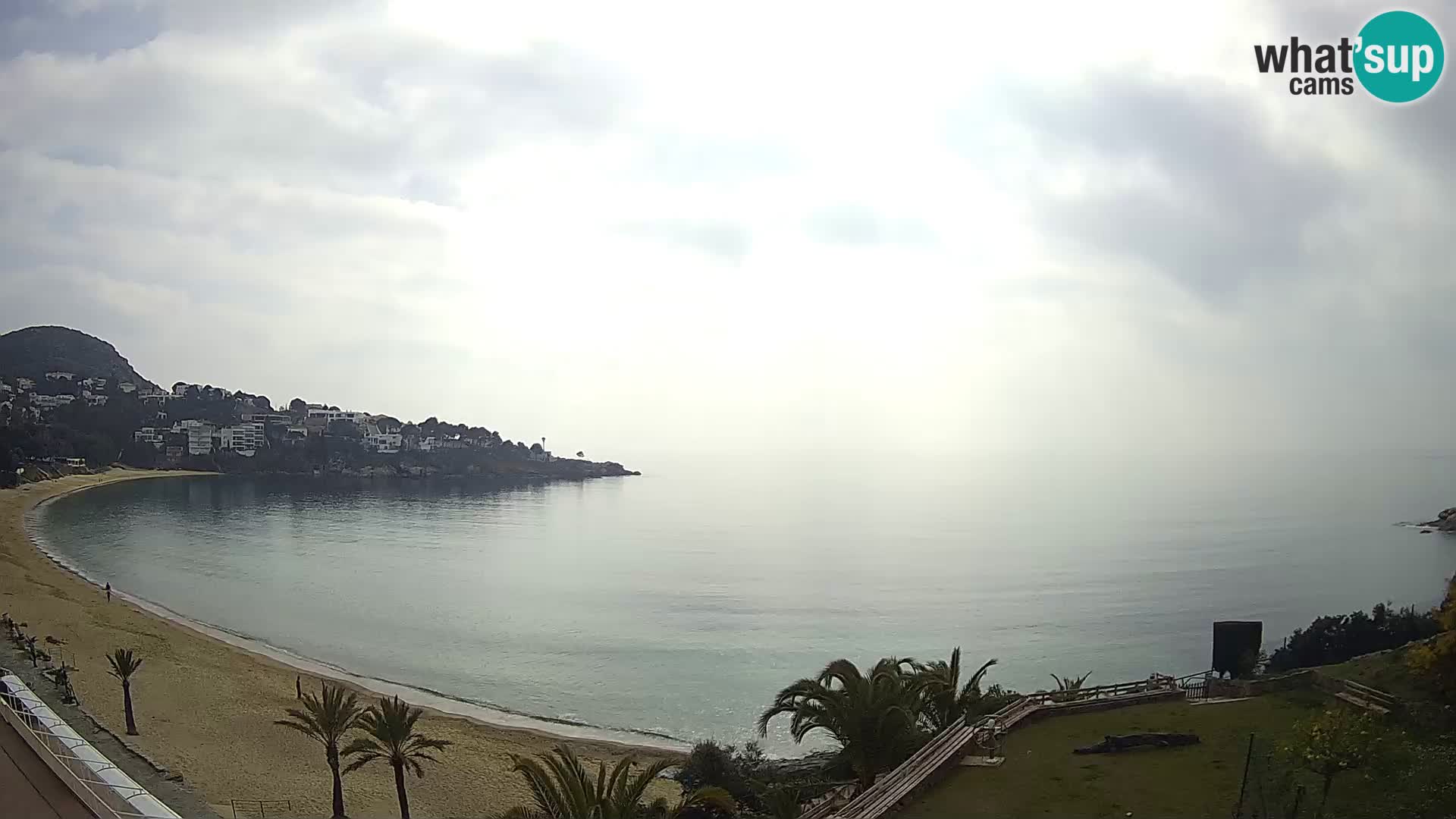 Platja de l’Almadrava Spiaggia Live Webcam Roses – Costa Brava – Spagna