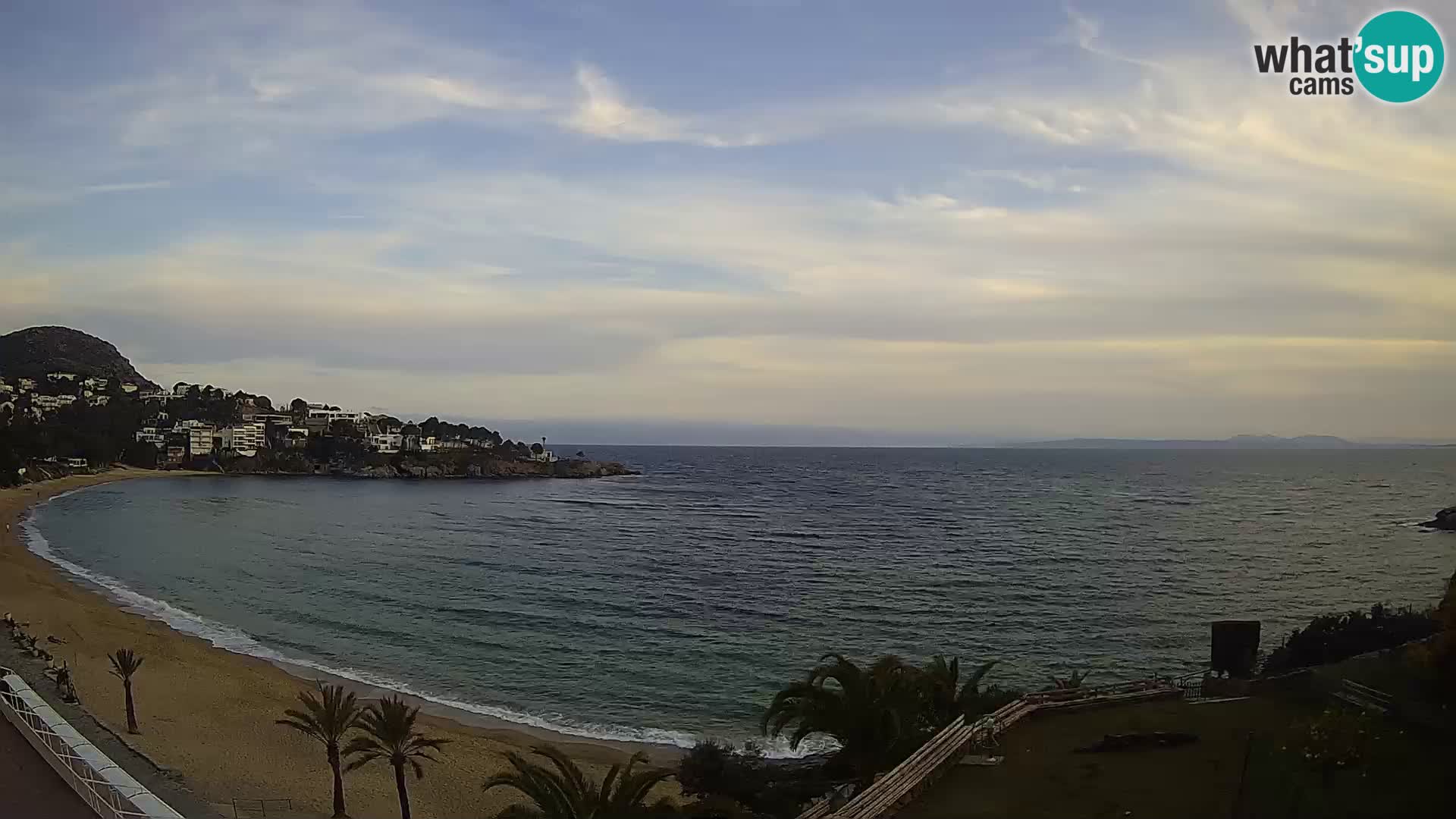 Plaža de l’Almadrava web kamera Roses – Costa Brava – Španjolska