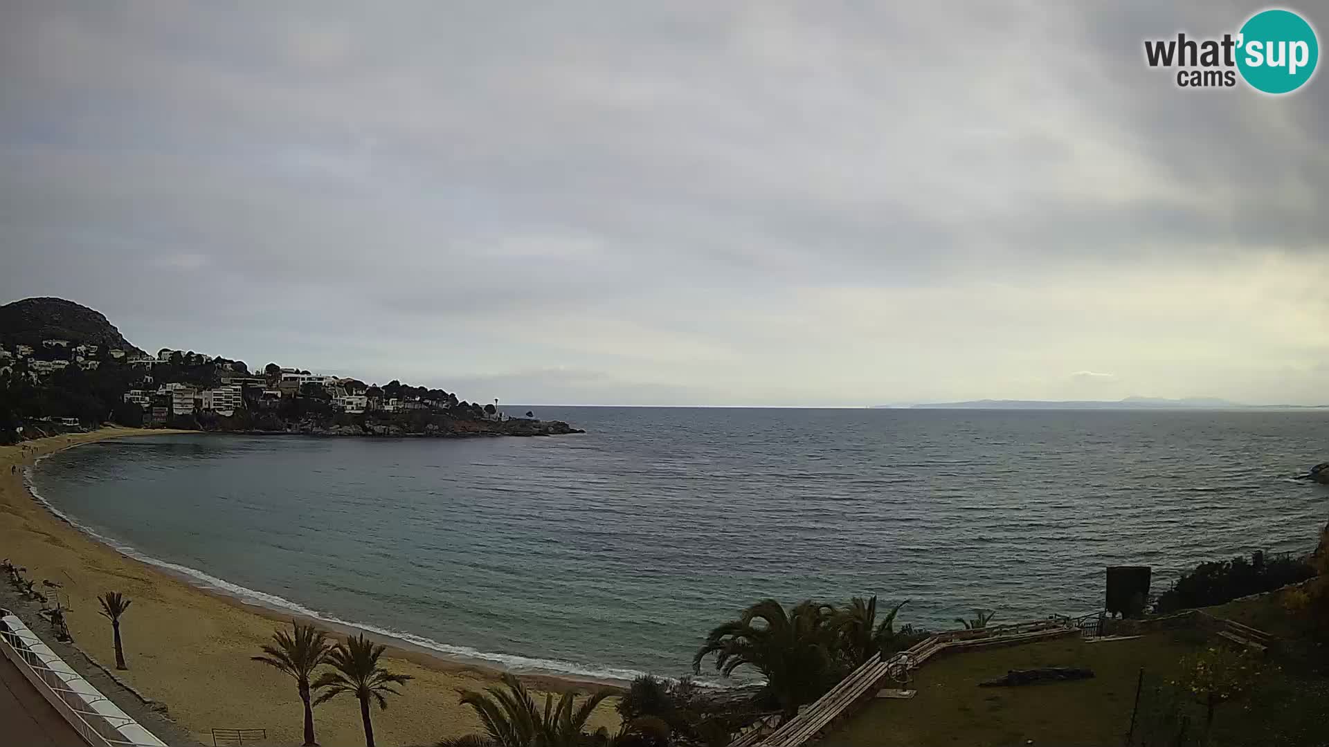 Platja de l’Almadrava Spiaggia Live Webcam Roses – Costa Brava – Spagna