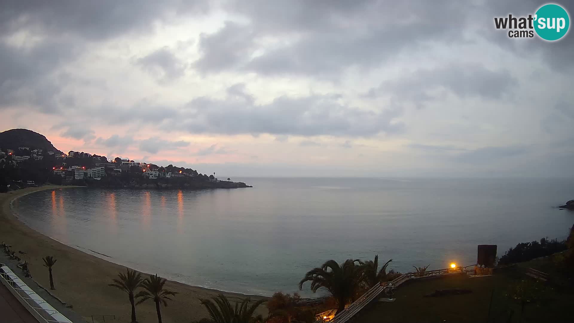 Platja de l’Almadrava Spiaggia Live Webcam Roses – Costa Brava – Spagna