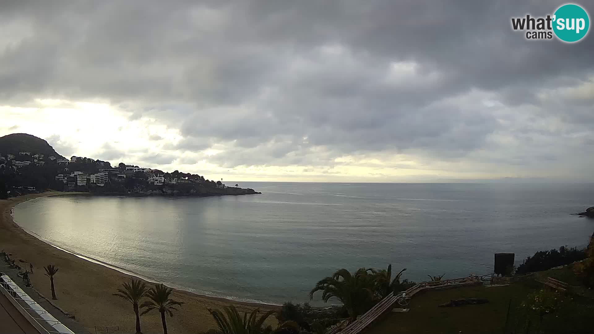 Platja de l’Almadrava Spiaggia Live Webcam Roses – Costa Brava – Spagna
