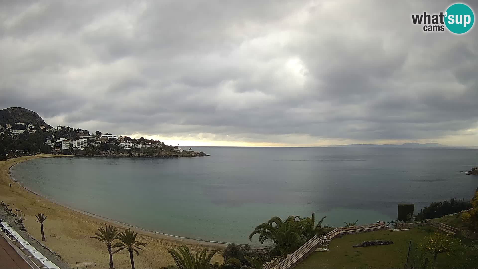 Plage de l’Almadrava Livecam Roses – Costa Brava – Espagne