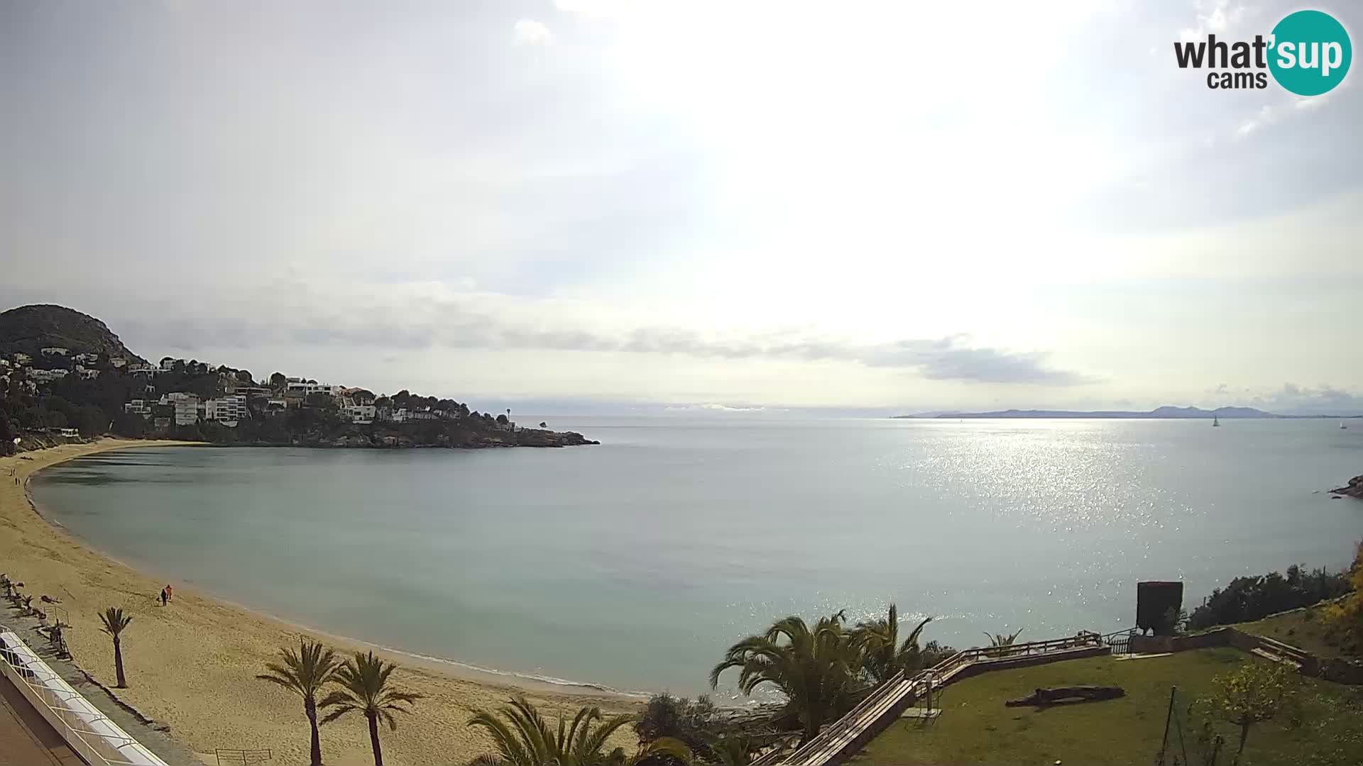 Platja de l’Almadrava Spiaggia Live Webcam Roses – Costa Brava – Spagna