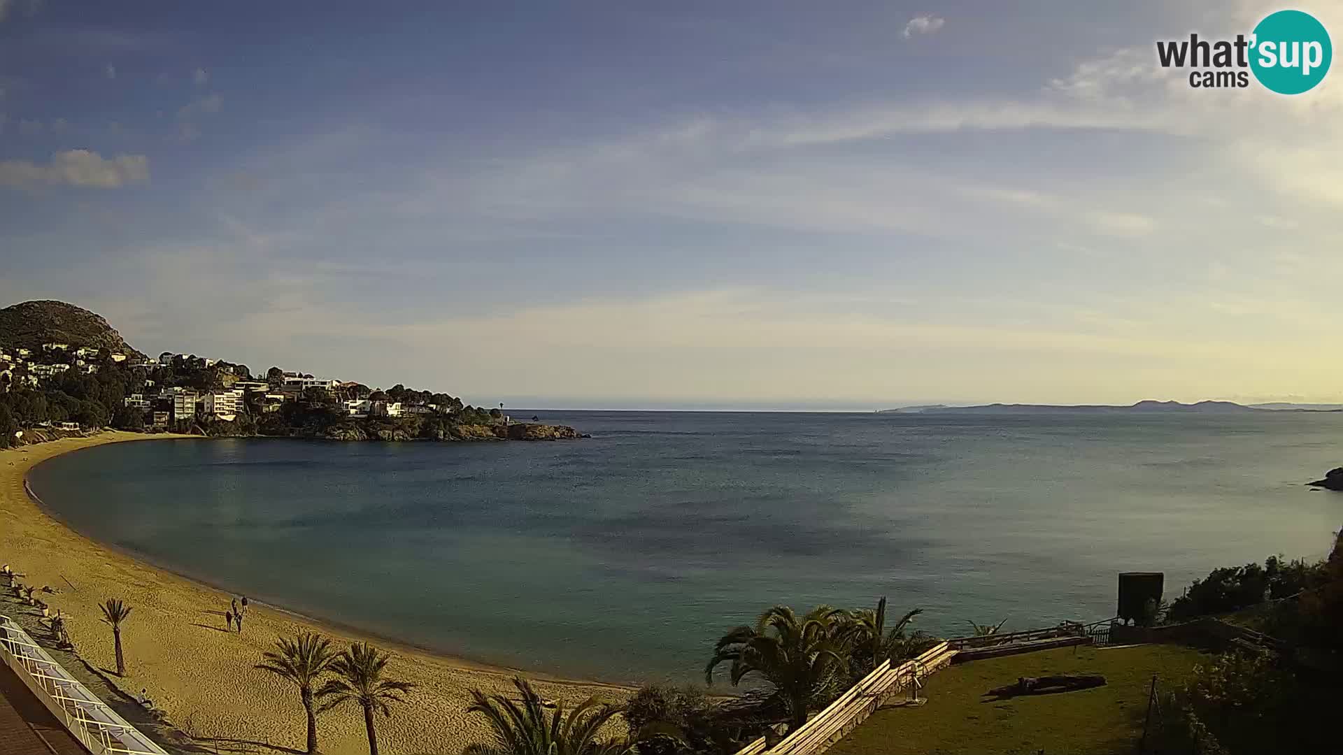 Plaža de l’Almadrava Spletna kamera Roses – Costa Brava – Španija