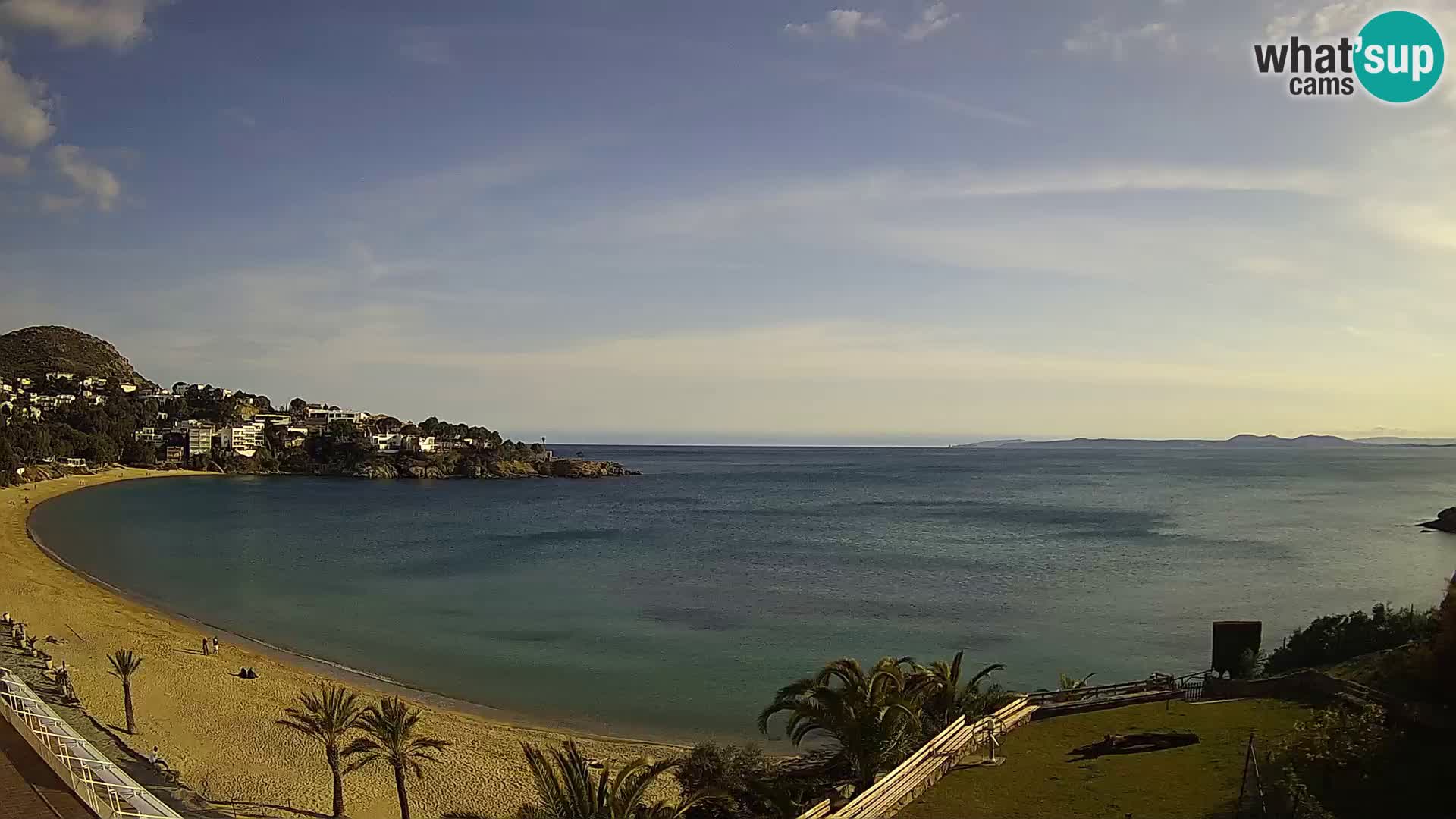 Platja de l’Almadrava beach Live Webcam Roses – Costa Brava – Spain