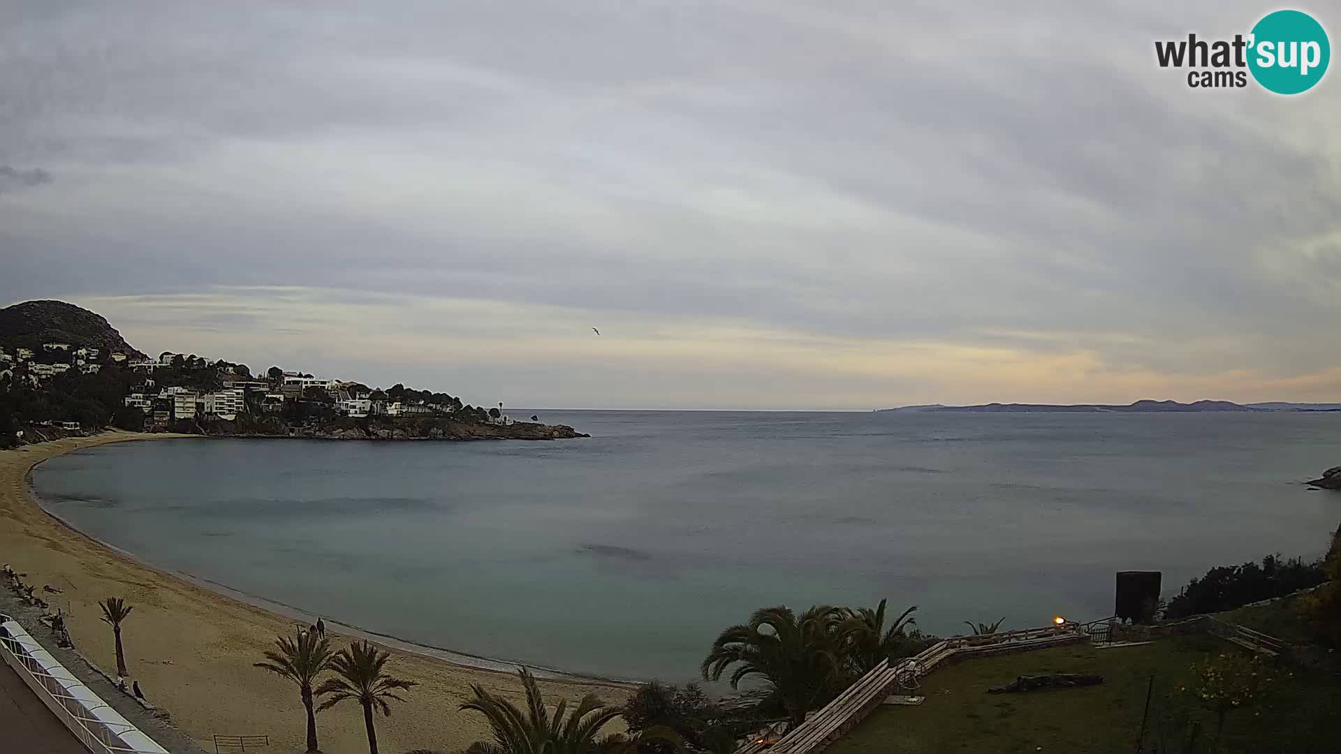 Platja de l’Almadrava Spiaggia Live Webcam Roses – Costa Brava – Spagna