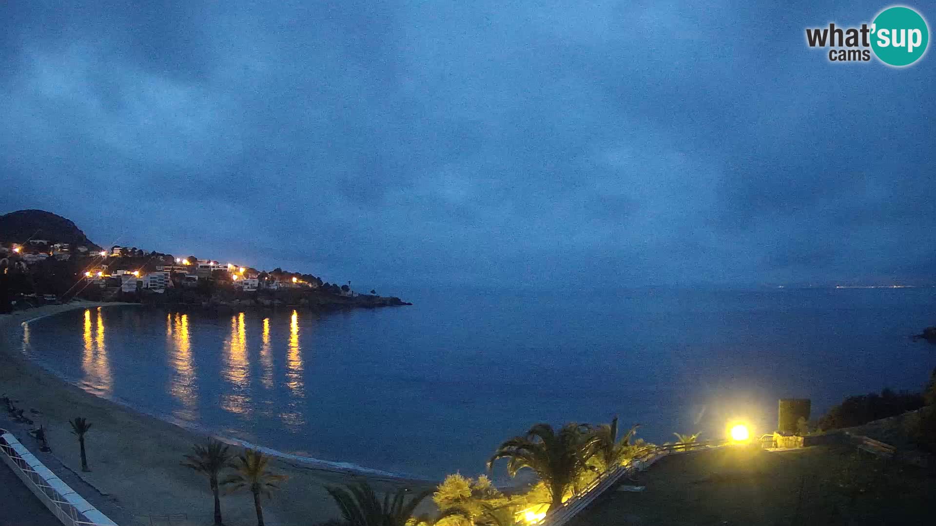 Platja de l’Almadrava beach Live Webcam Roses – Costa Brava – Spain