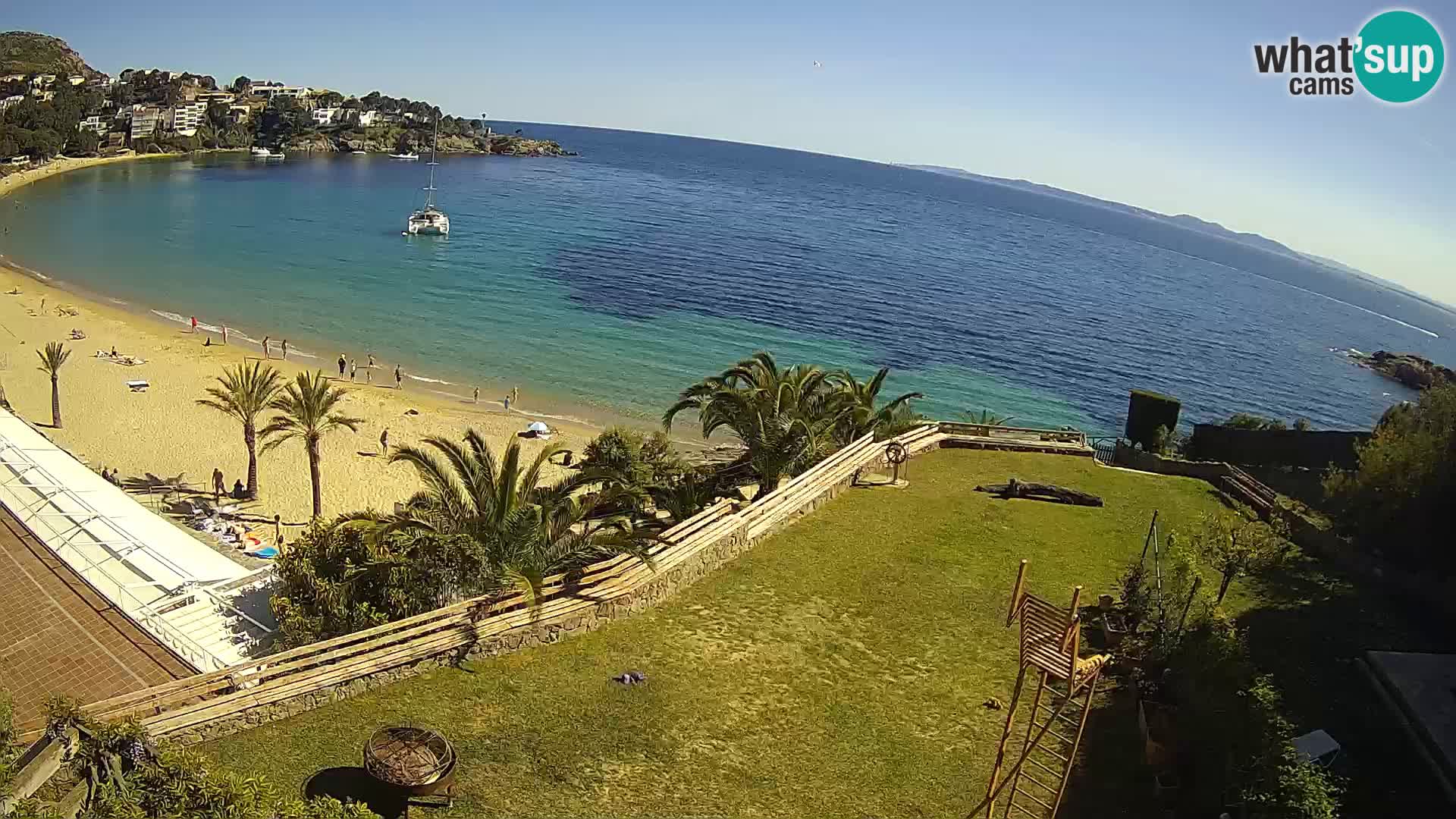 Platja de l’Almadrava Spiaggia Live Webcam Roses – Costa Brava – Spagna