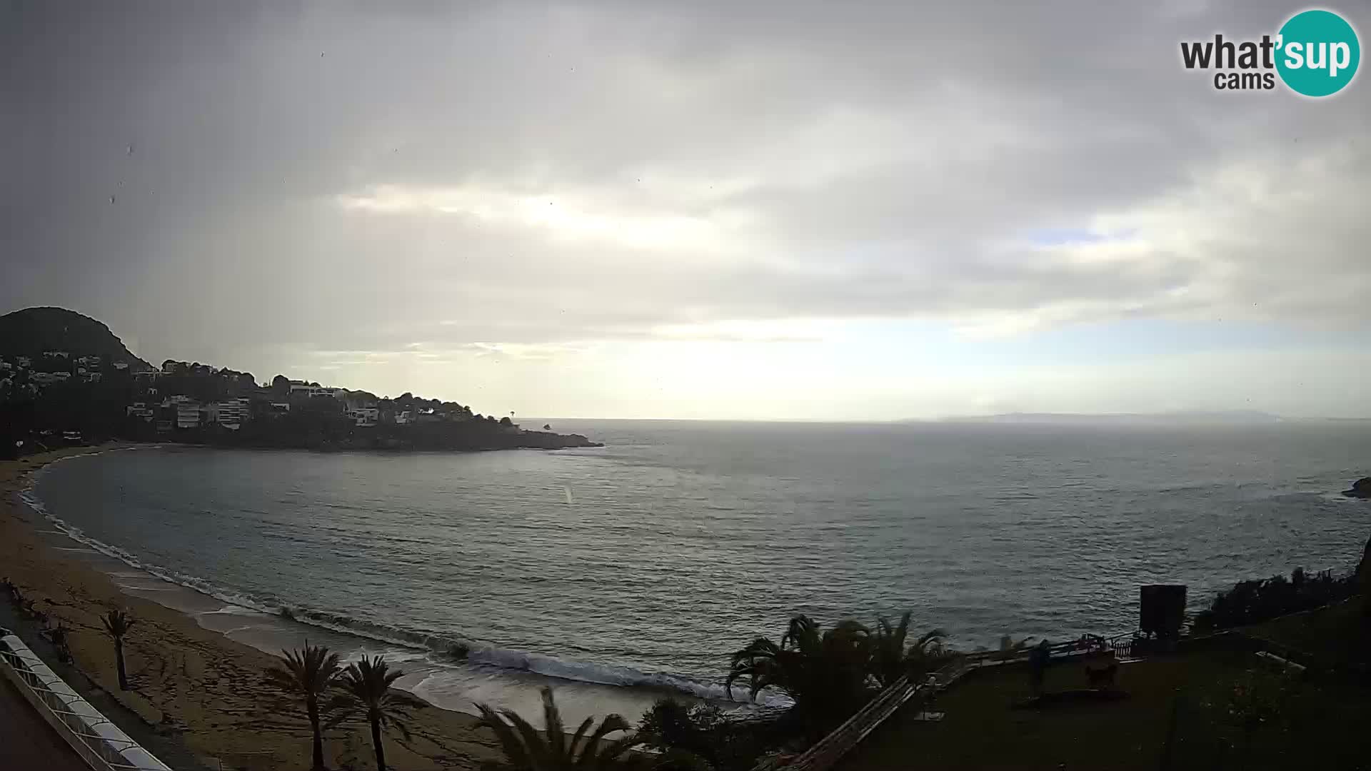 Plaža de l’Almadrava Spletna kamera Roses – Costa Brava – Španija