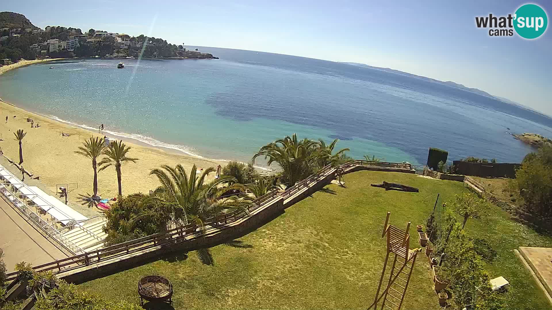 Plage de l’Almadrava Livecam Roses – Costa Brava – Espagne