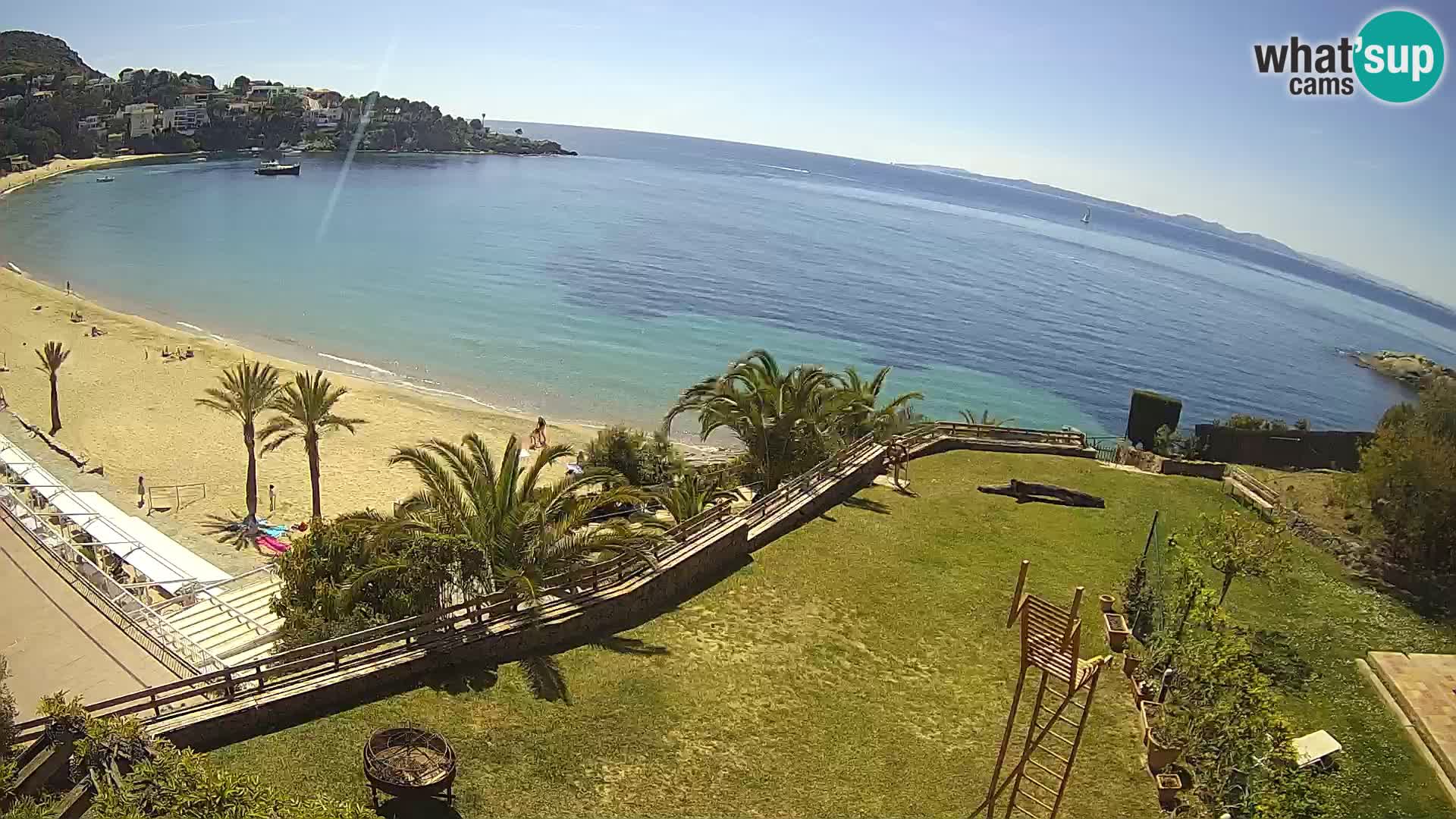 Plage de l’Almadrava Livecam Roses – Costa Brava – Espagne