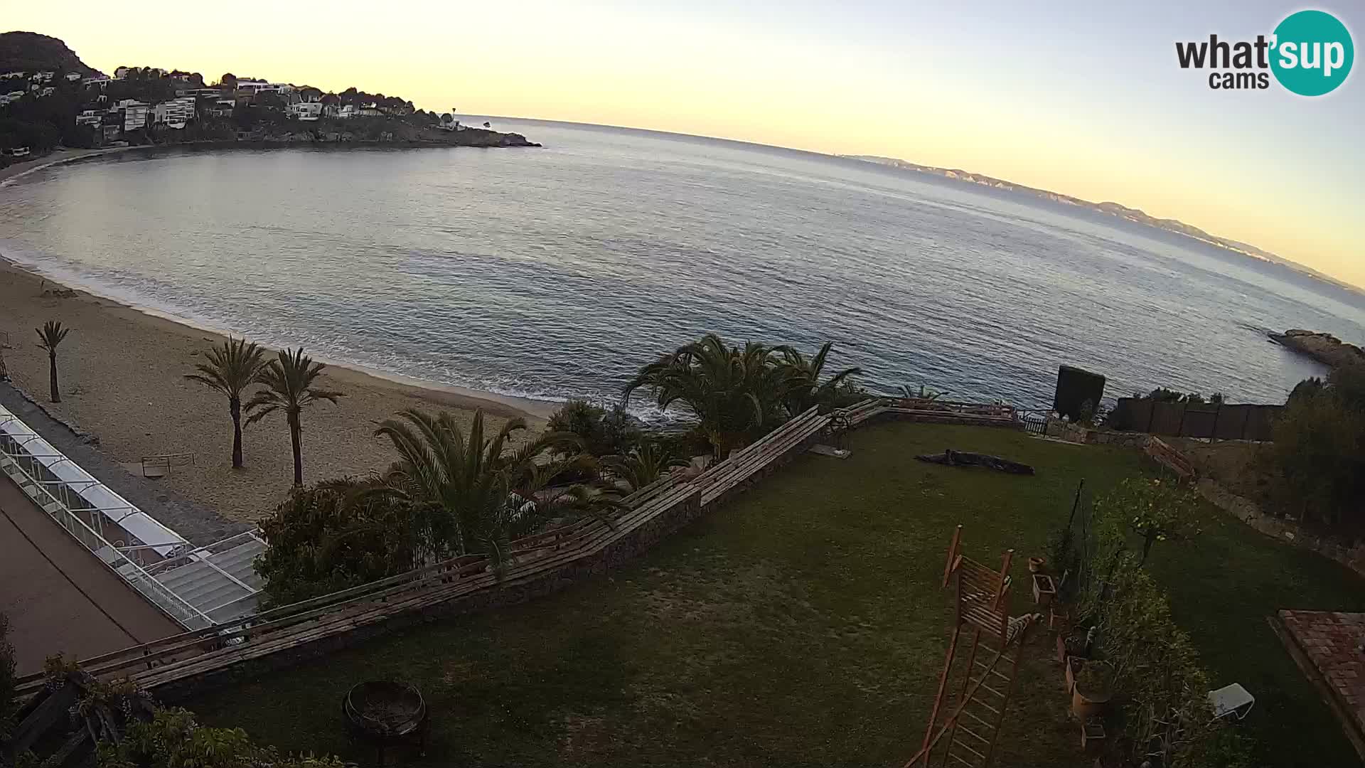 Plage de l’Almadrava Livecam Roses – Costa Brava – Espagne