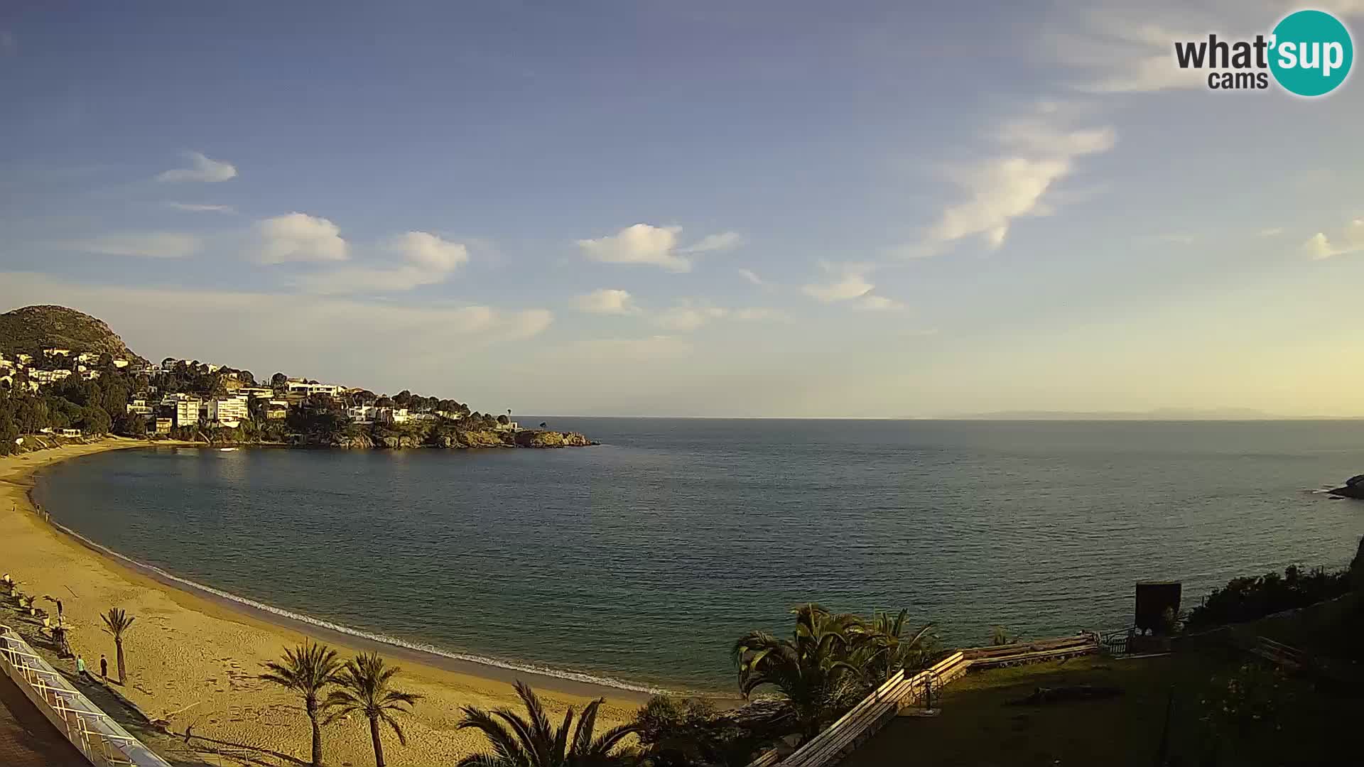 Plage de l’Almadrava Livecam Roses – Costa Brava – Espagne