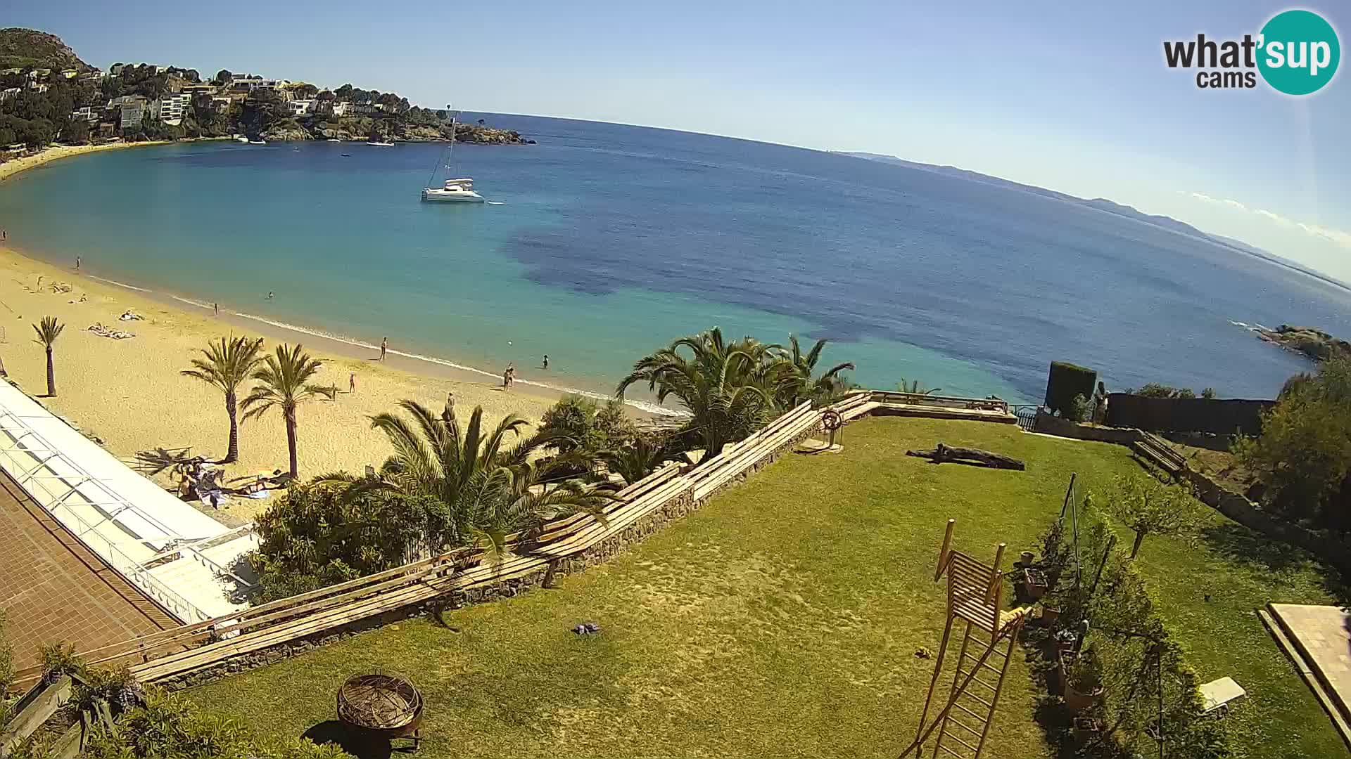 Platja de l’Almadrava Spiaggia Live Webcam Roses – Costa Brava – Spagna