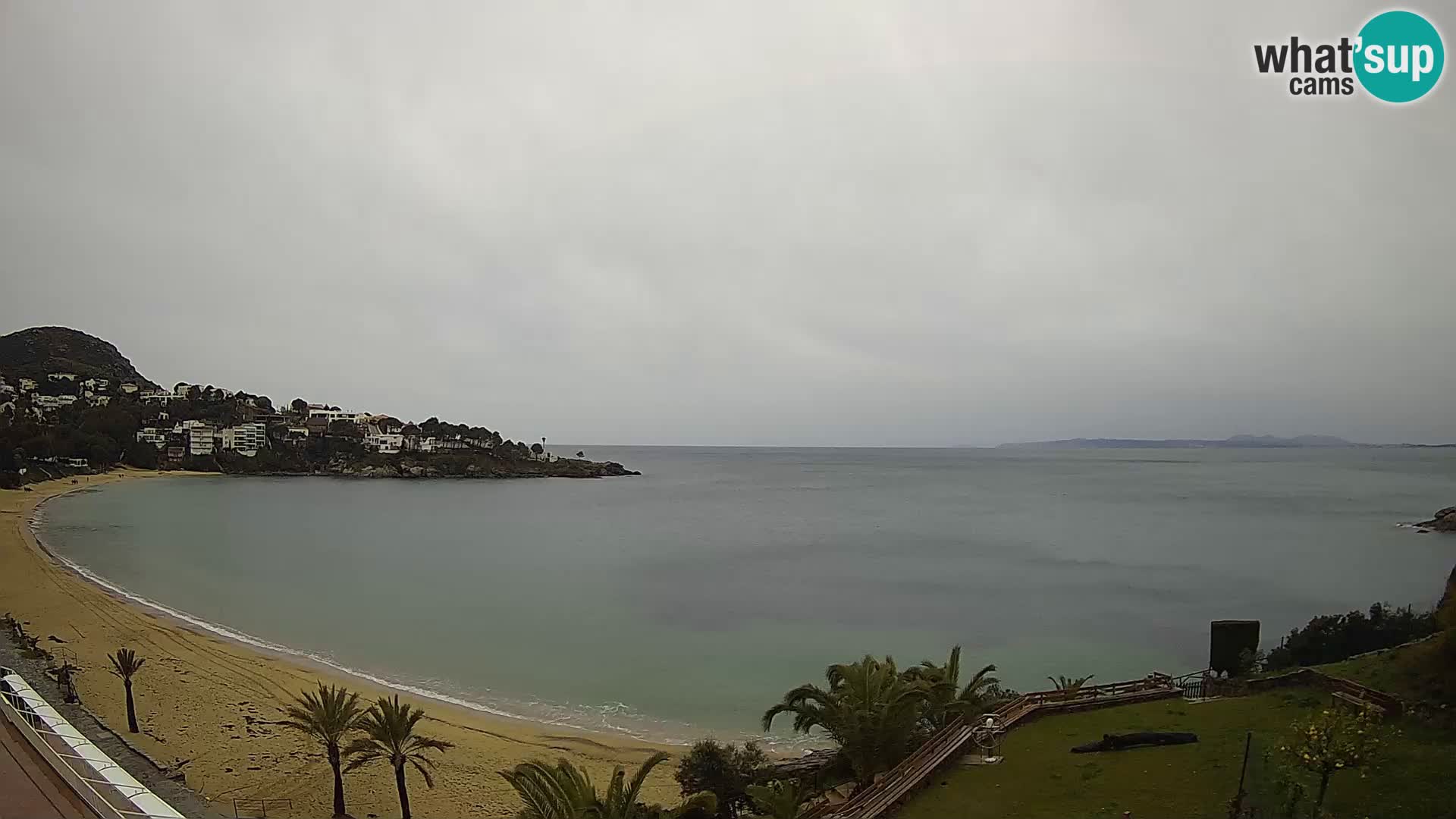 Plage de l&rsquo;Almadrava Livecam Roses – Costa Brava – Espagne