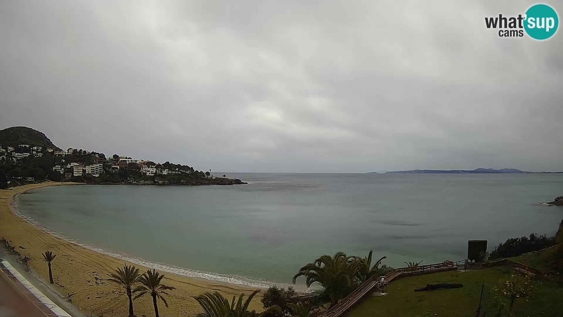 Platja de l’Almadrava beach Live Webcam Roses – Costa Brava – Spain