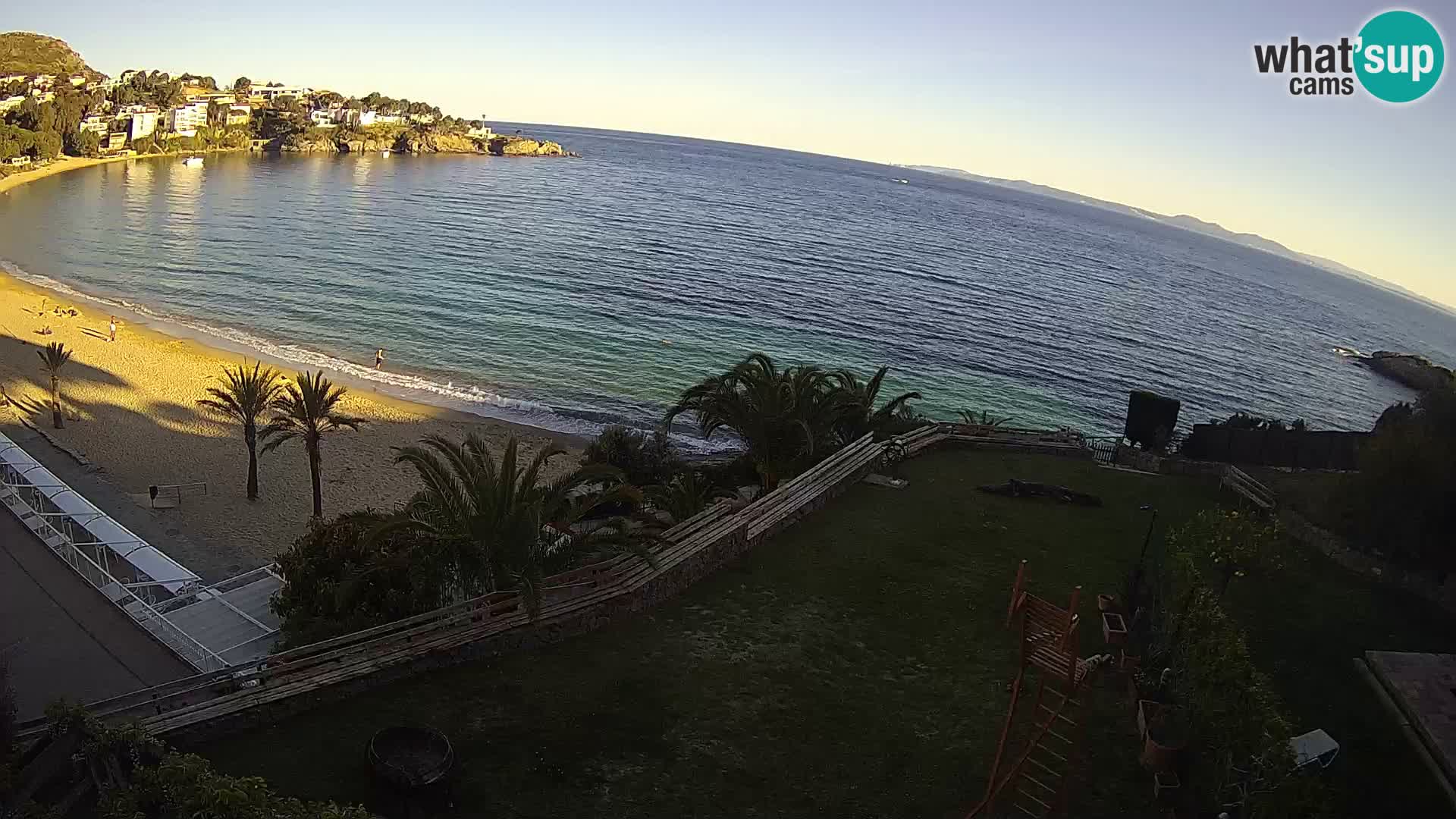 Platja de l’Almadrava beach Live Webcam Roses – Costa Brava – Spain