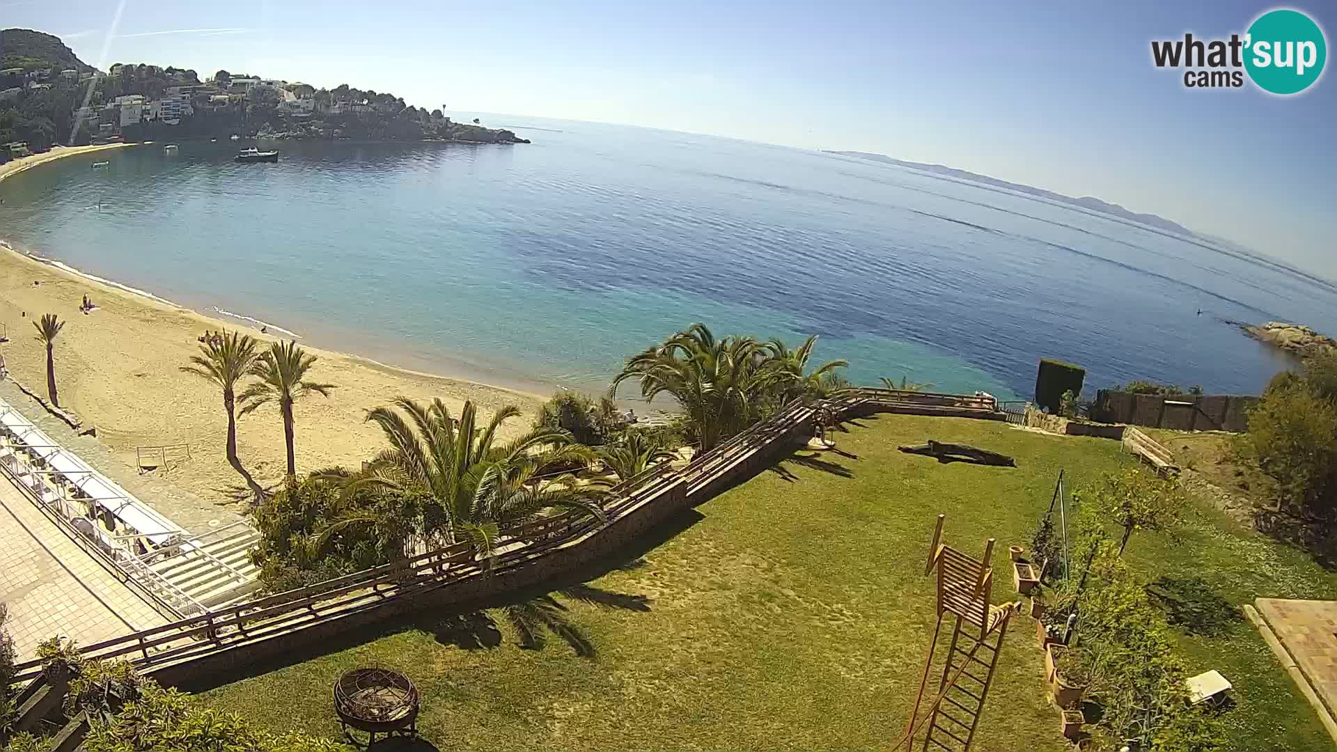 Platja de l’Almadrava Strand Webcam Roses – Costa Brava – Spanien
