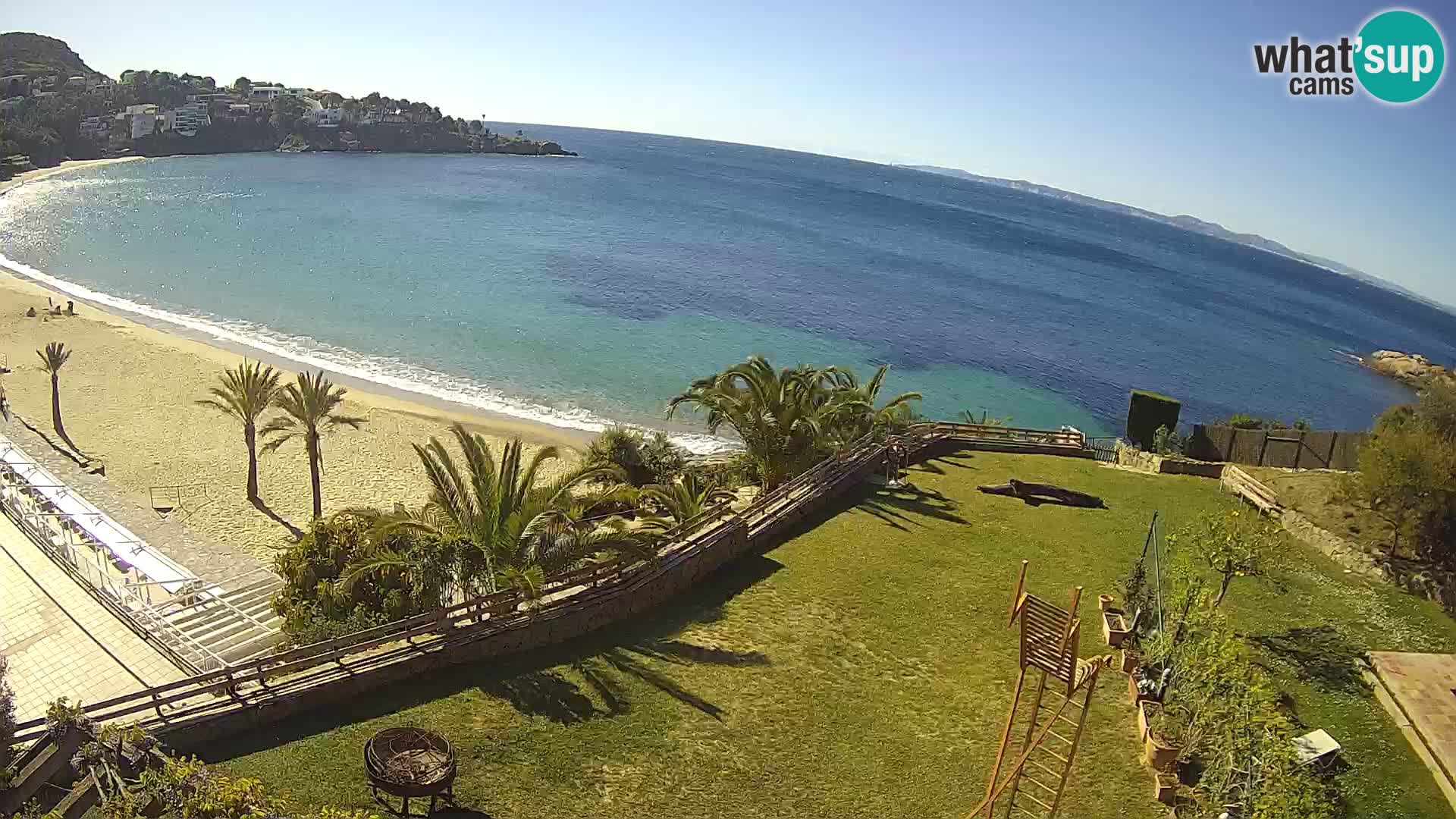 Plaža de l’Almadrava web kamera Roses – Costa Brava – Španjolska