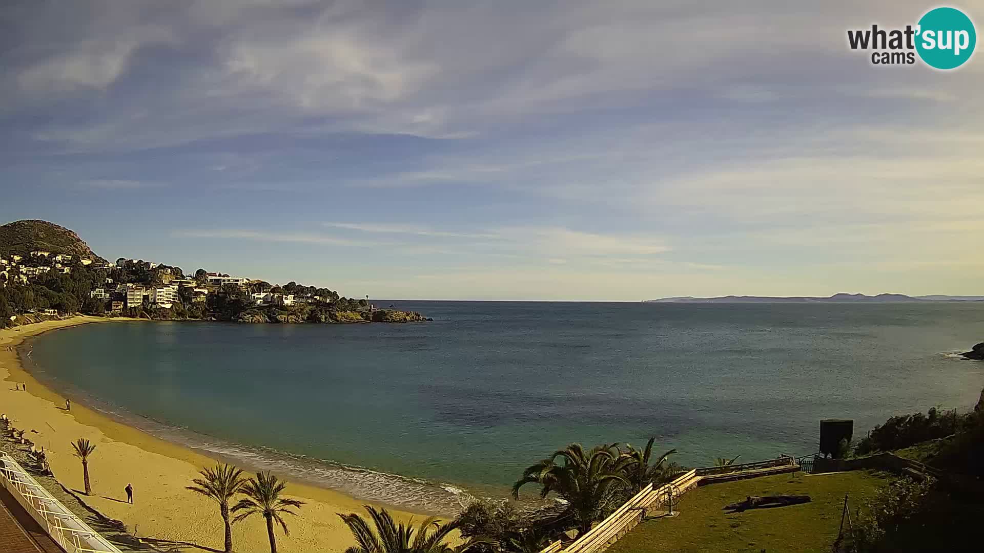 Platja de l’Almadrava Strand Webcam Roses – Costa Brava – Spanien